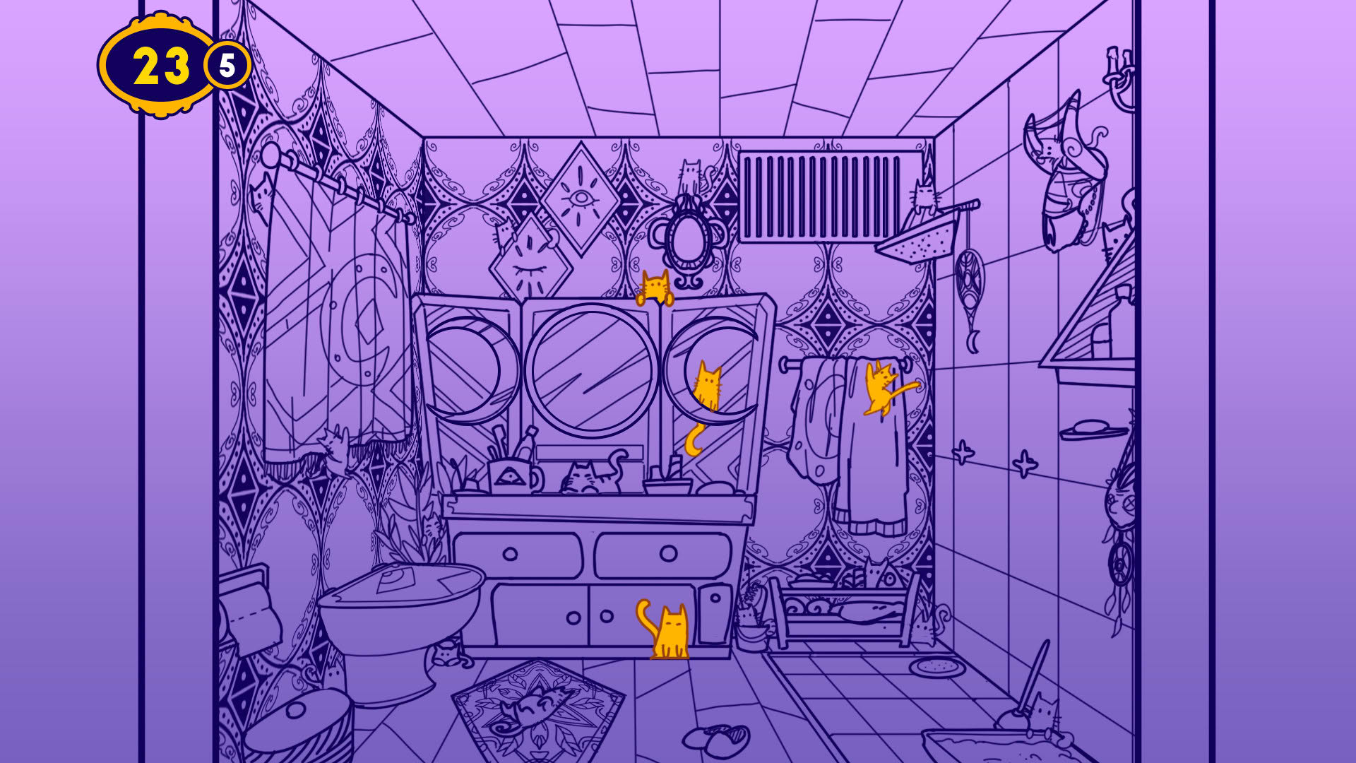 Screenshot for A Building Full of Cats