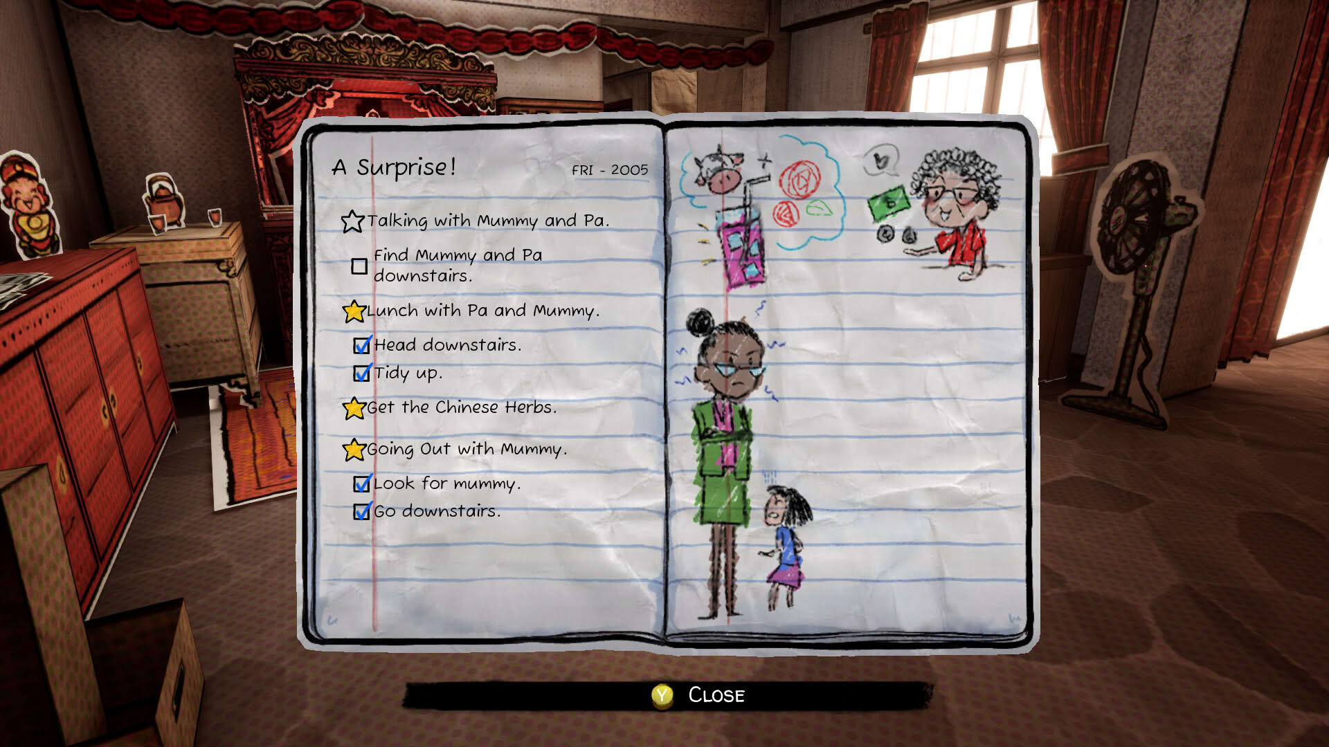 Screenshot for Paper Ghost Stories: Third Eye Open