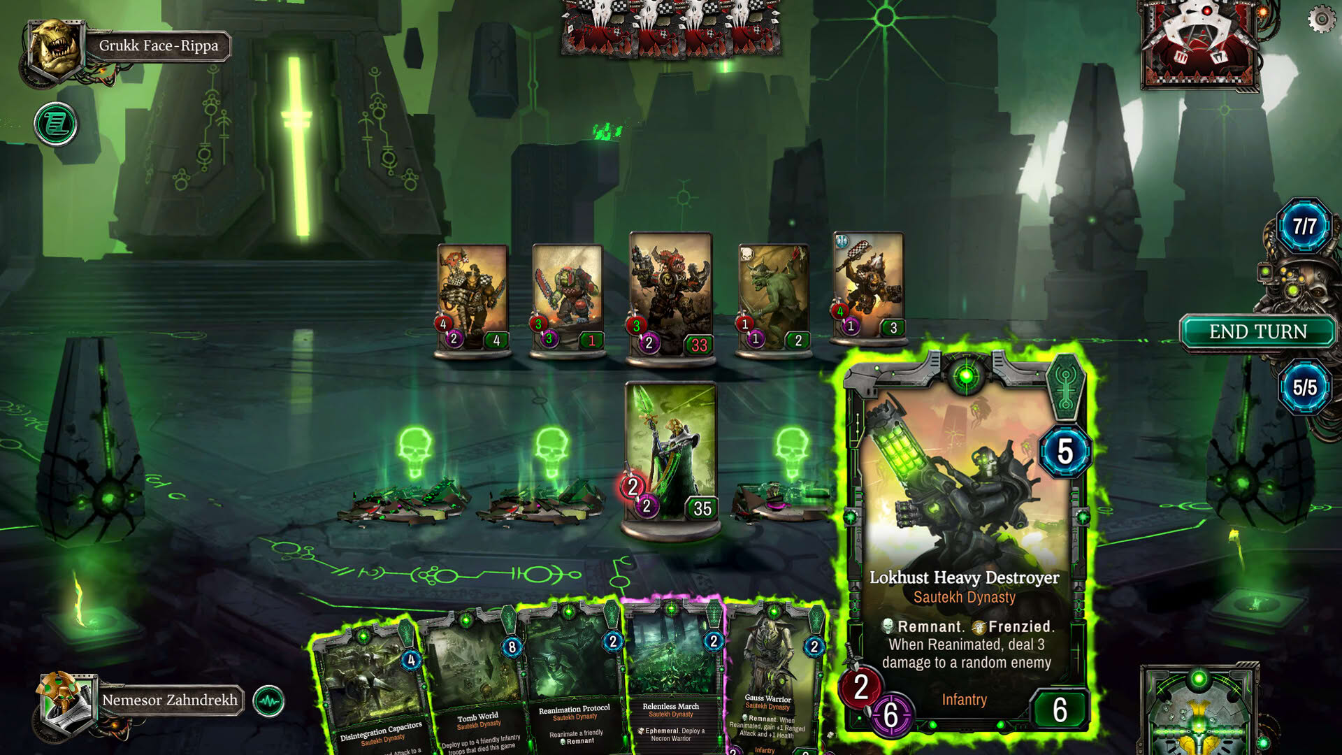 Screenshot for Warhammer 40,000: Warpforge