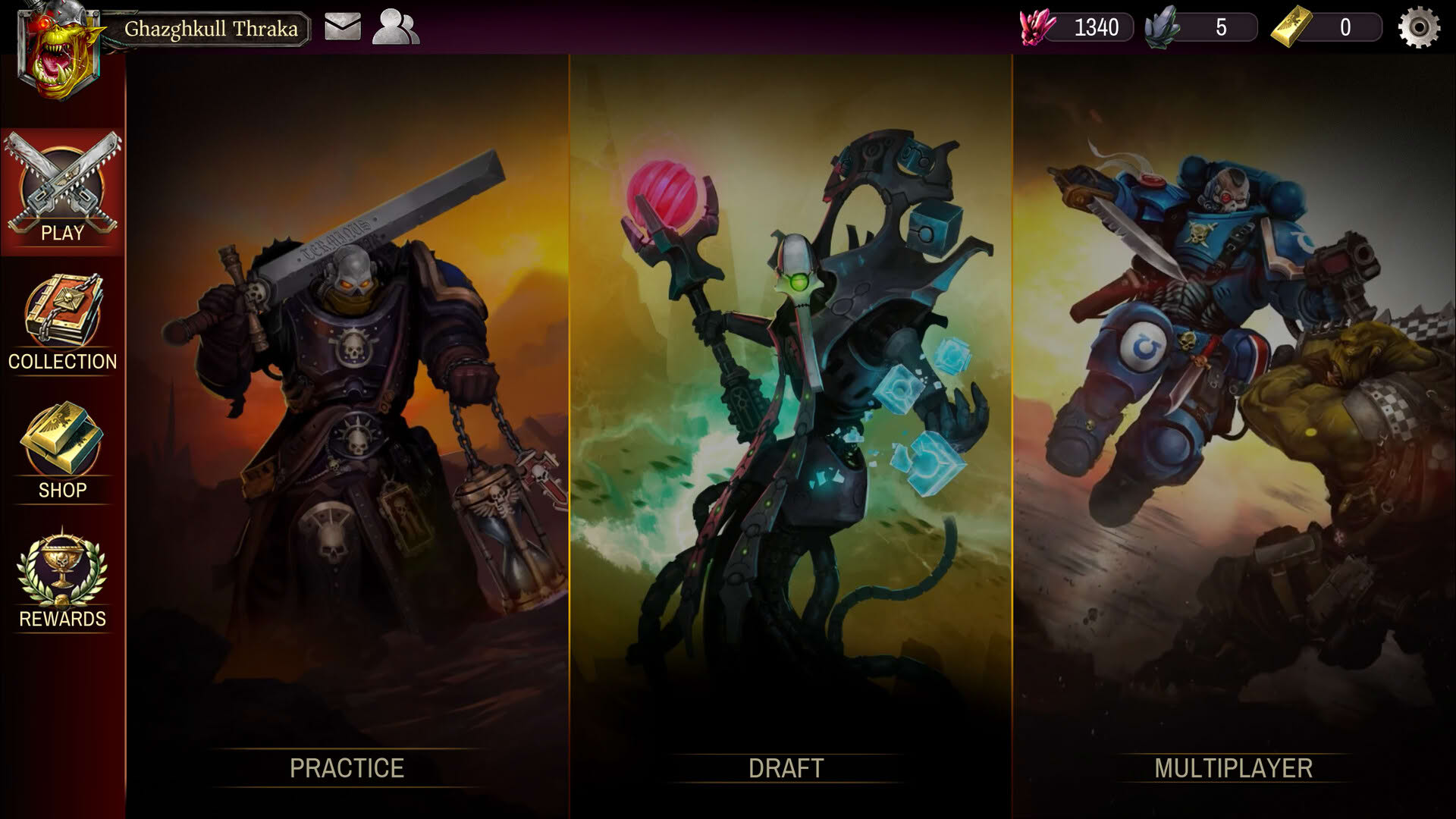 Screenshot for Warhammer 40,000: Warpforge