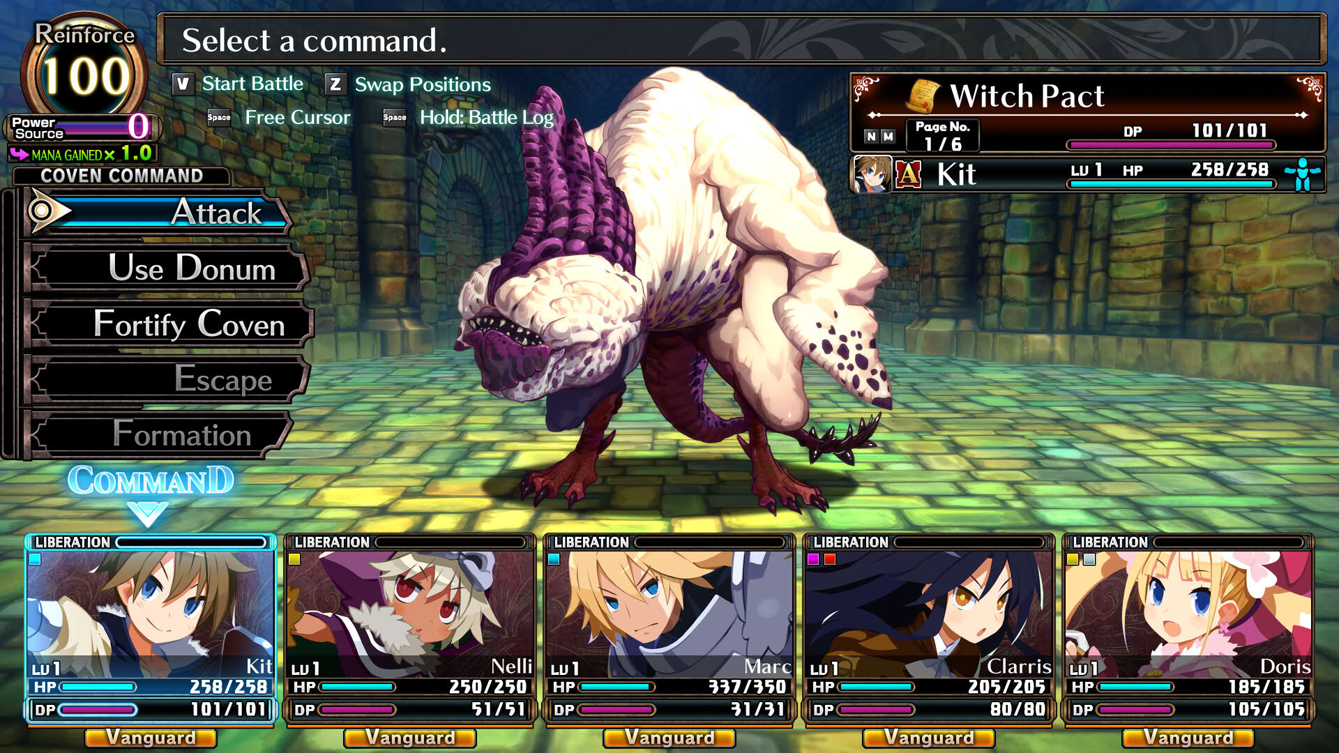 Screenshot for Labyrinth of Galleria: The Moon Society