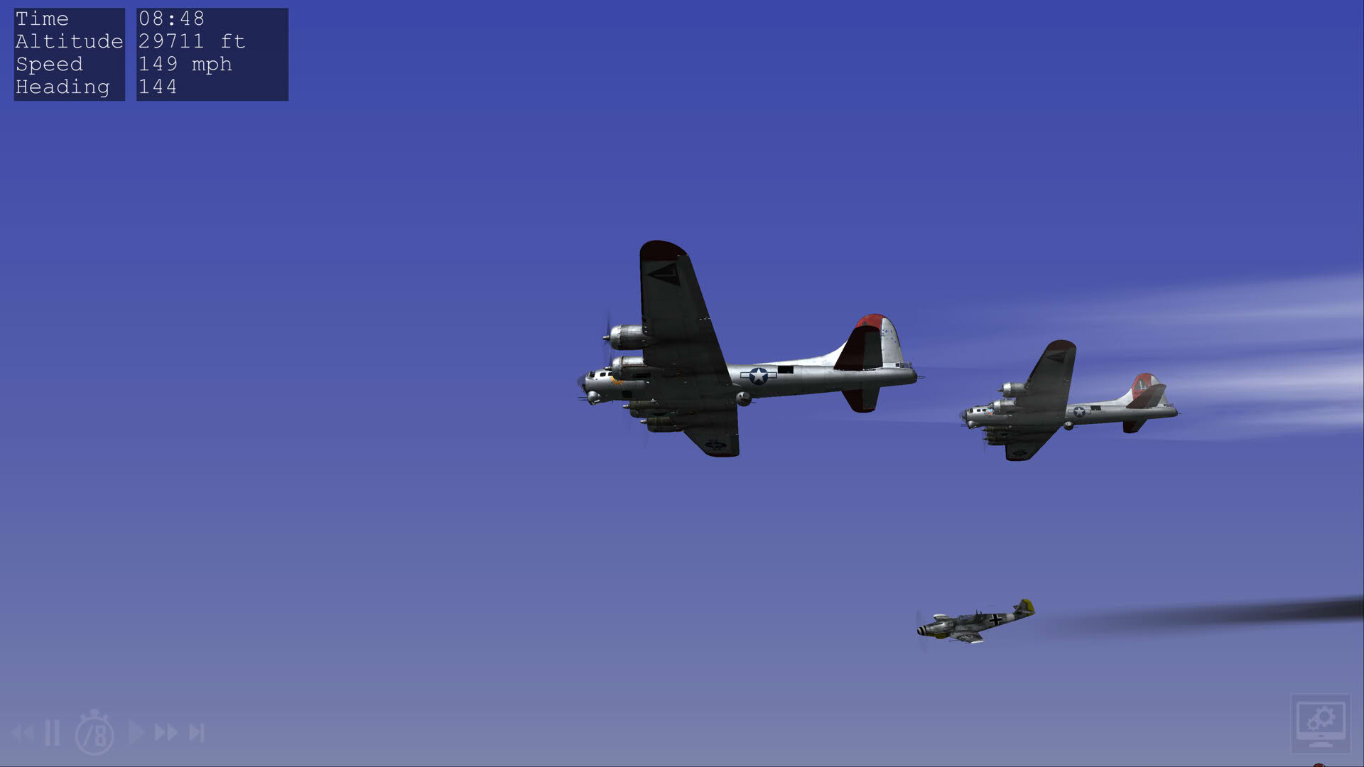 Screenshot for B-17 Flying Fortress: The Mighty 8th Redux