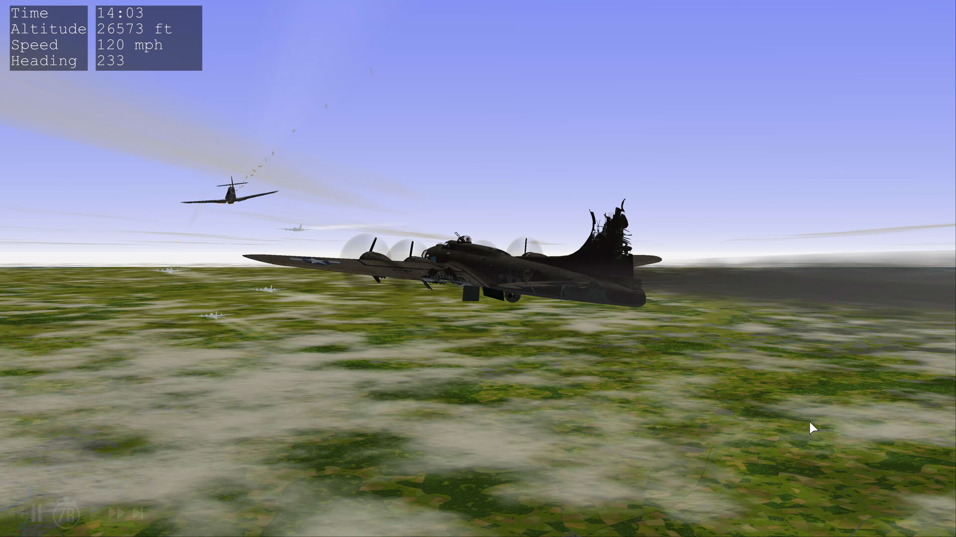 Screenshot for B-17 Flying Fortress: The Mighty 8th Redux