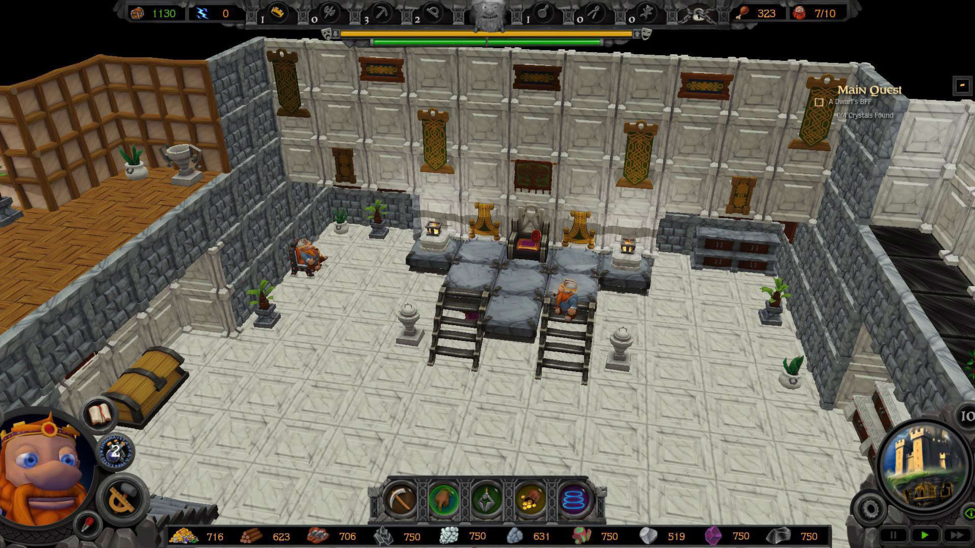 Screenshot for A Game of Dwarves