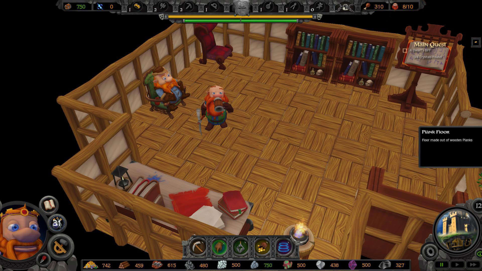 Screenshot for A Game of Dwarves
