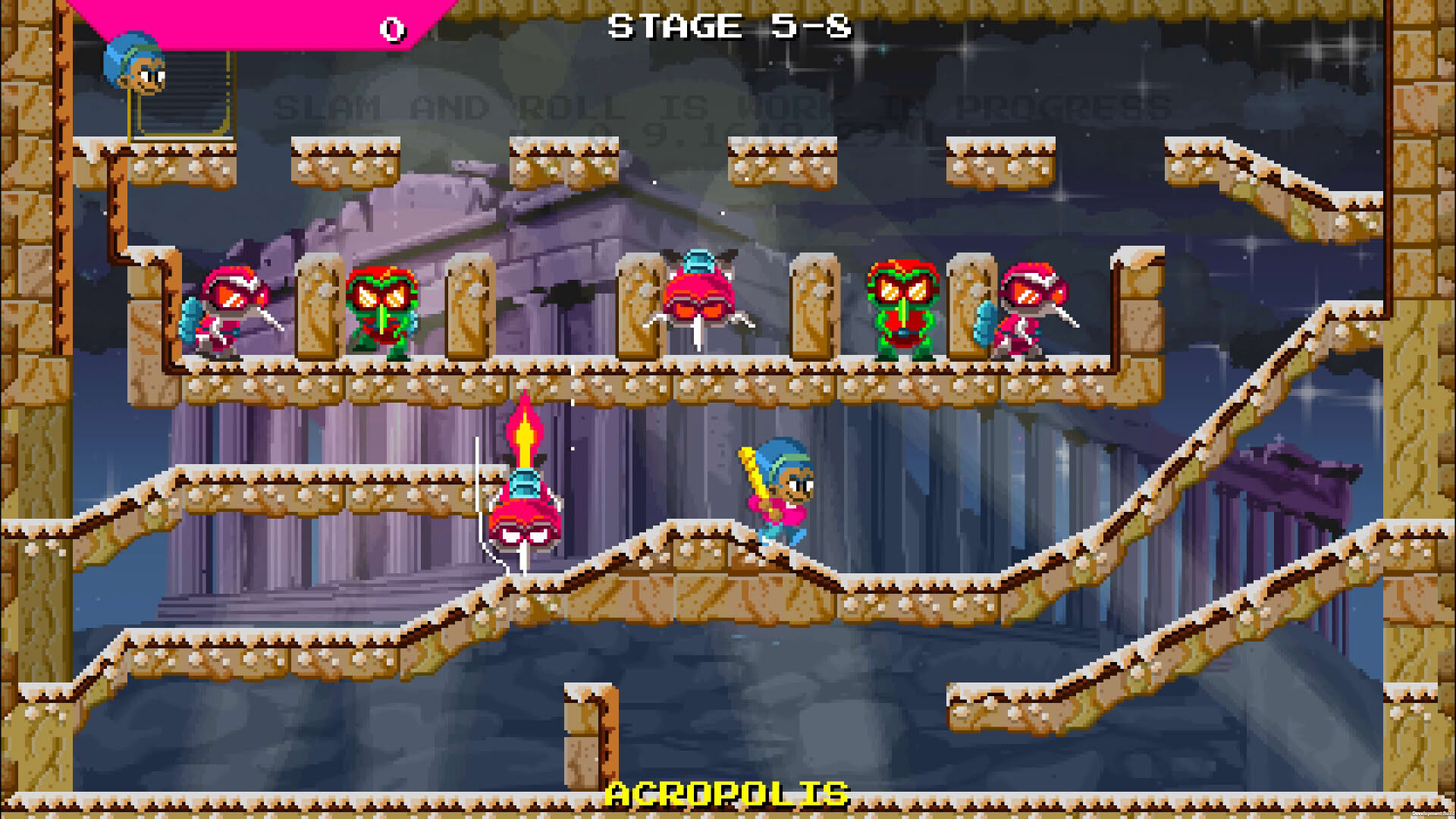 Screenshot for Slam and Roll