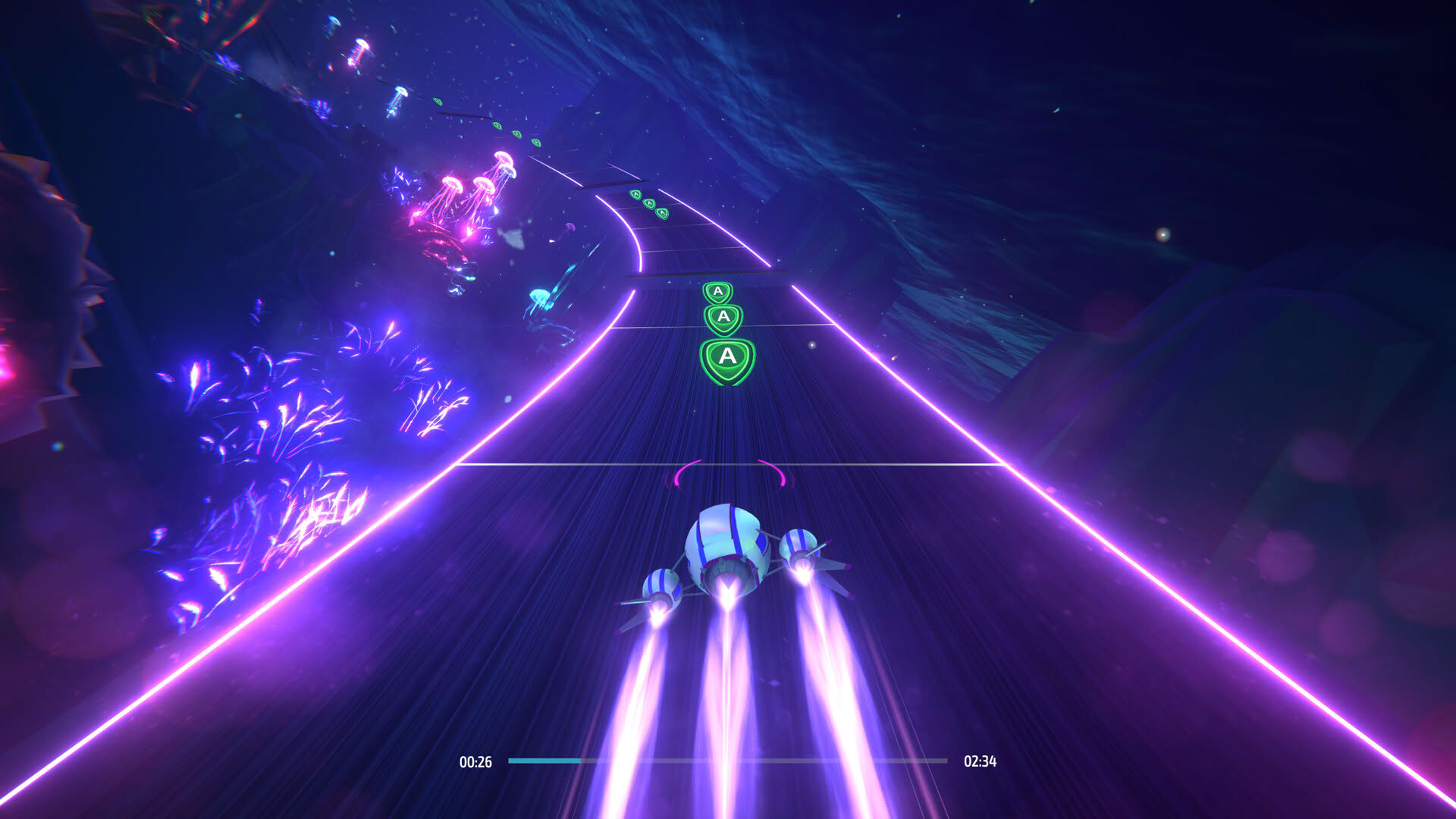 Screenshot for Invector: Rhythm Galaxy