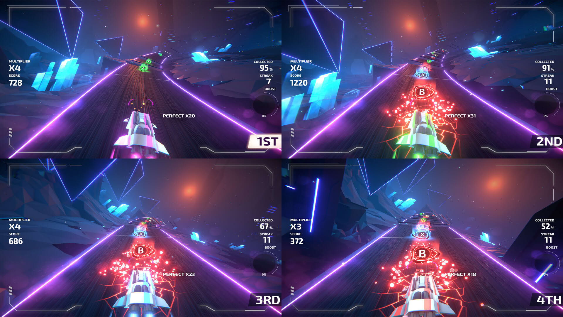 Screenshot for Invector: Rhythm Galaxy