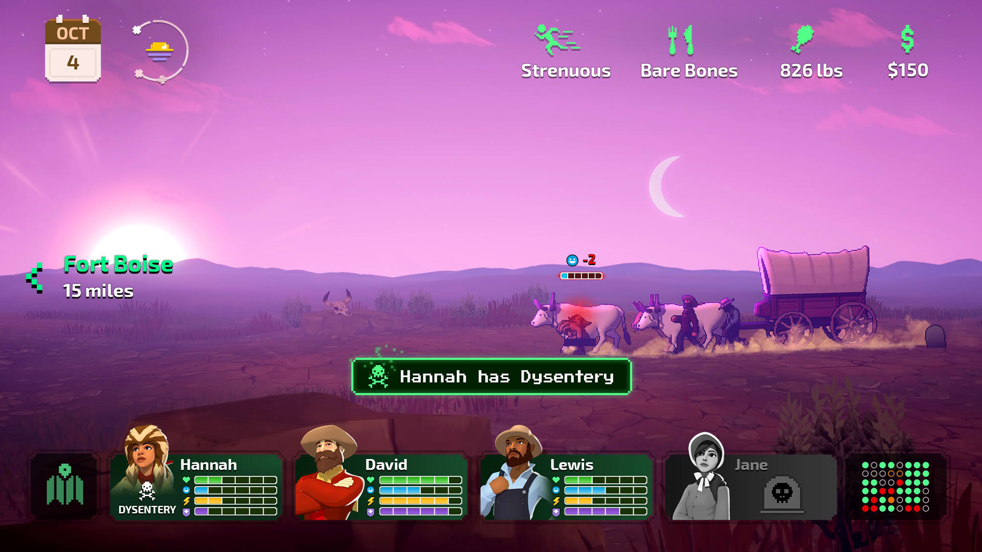 Screenshot for The Oregon Trail