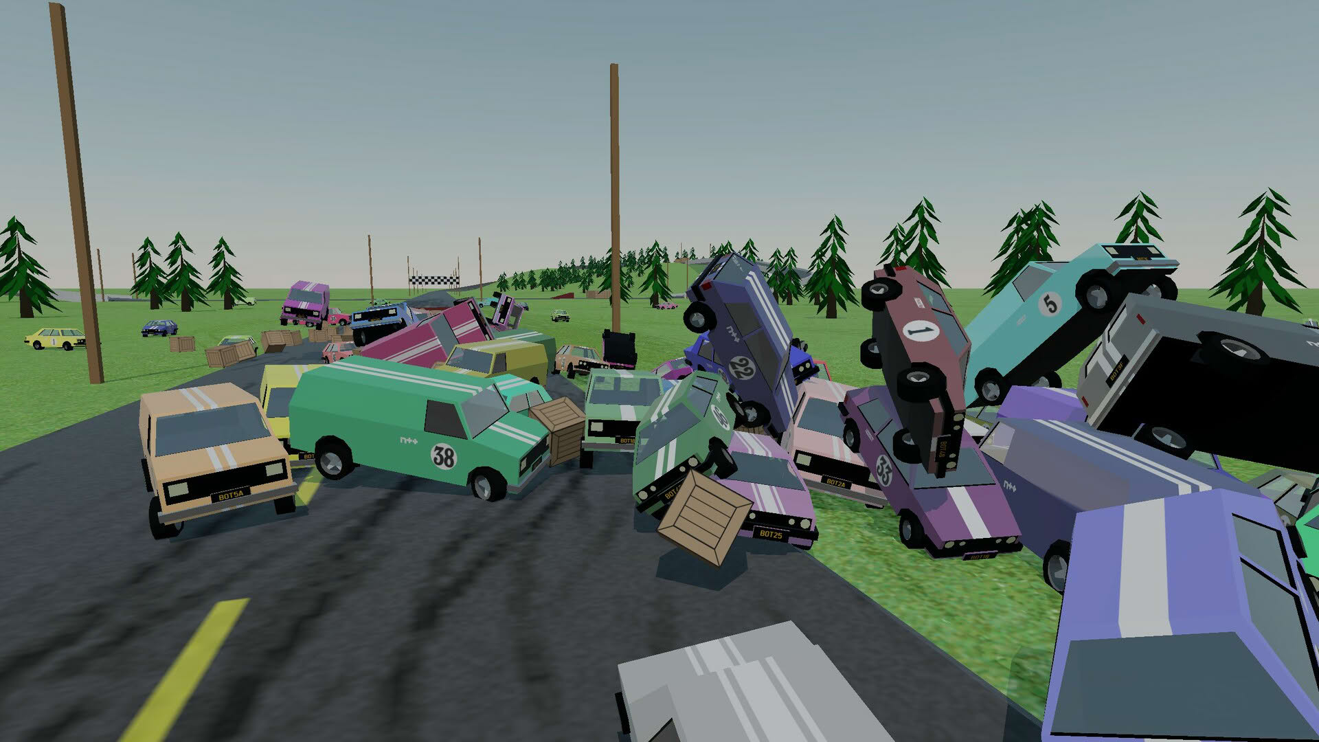 Screenshot for Stunt Derby