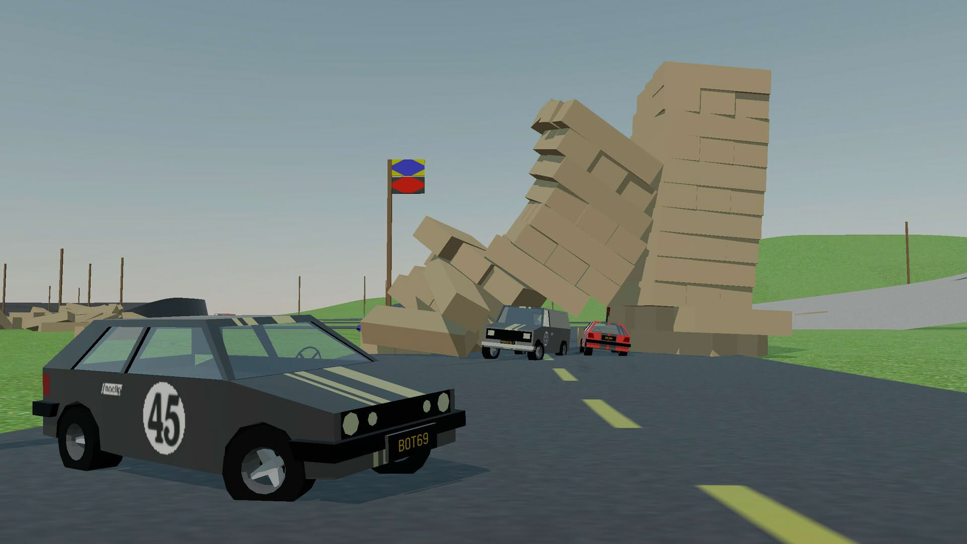 Screenshot for Stunt Derby