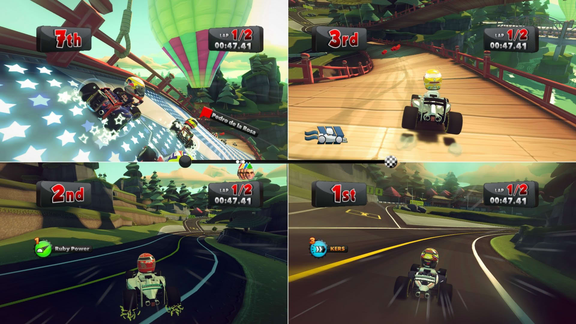Screenshot for F1 Race Stars