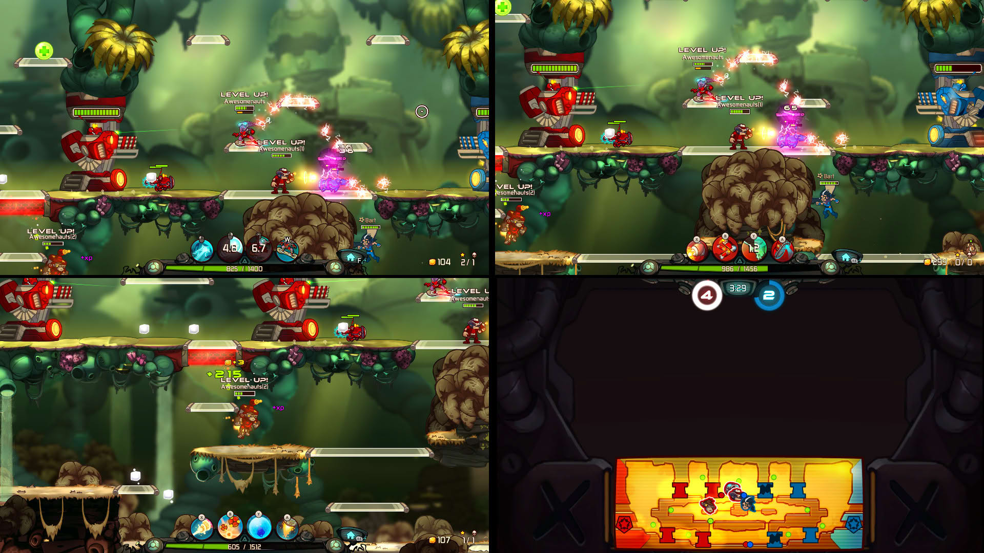 Screenshot for Awesomenauts
