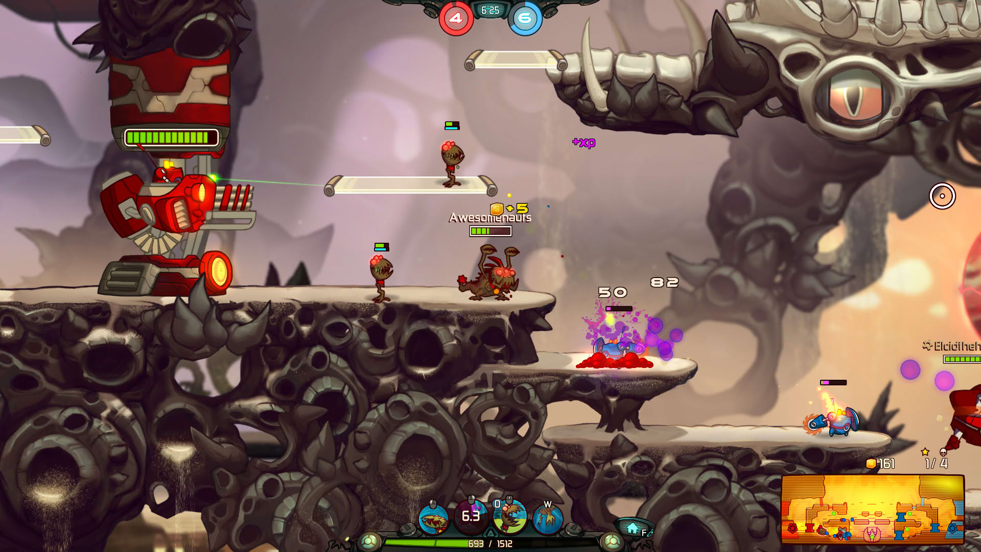 Screenshot for Awesomenauts