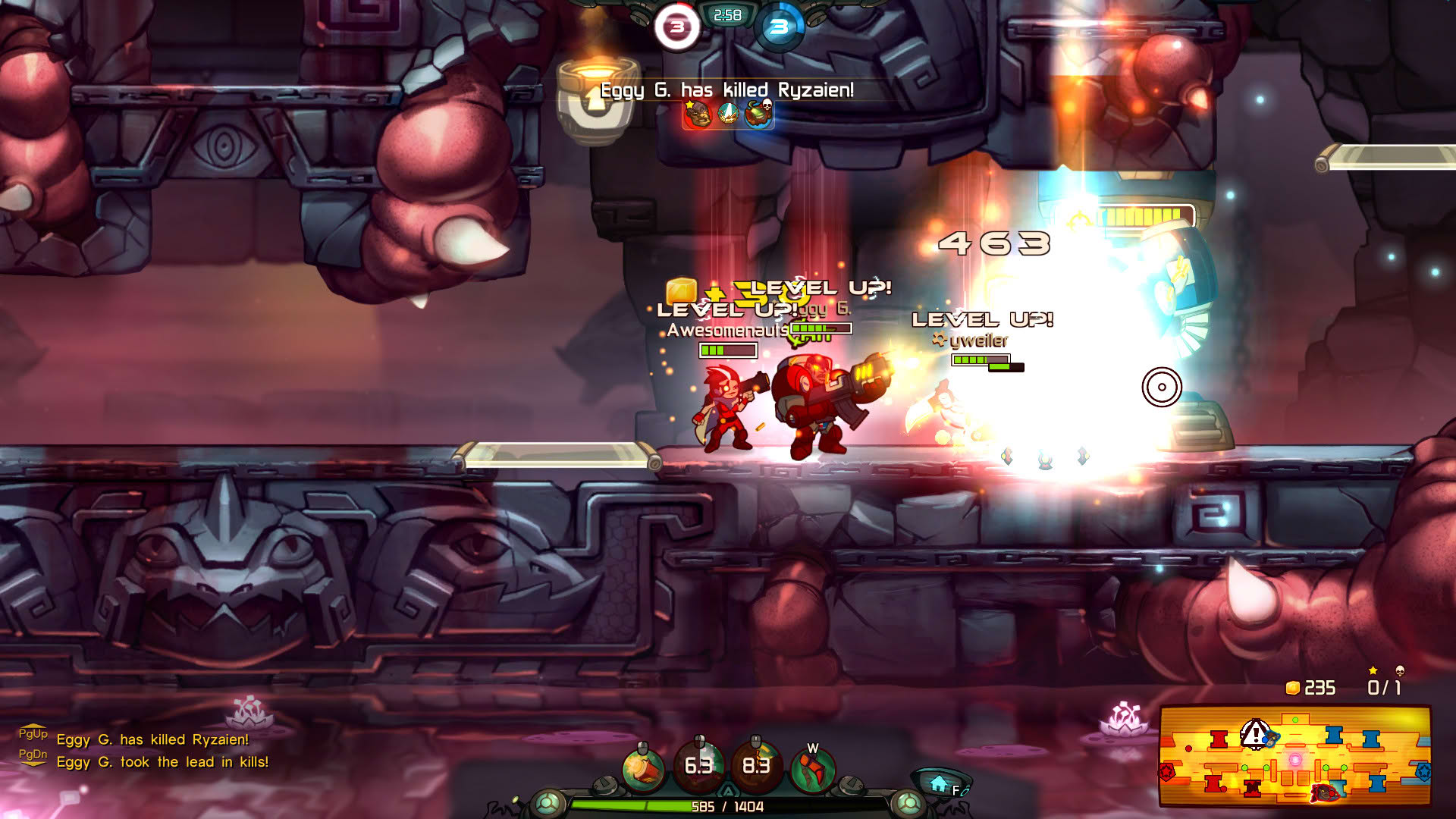 Screenshot for Awesomenauts