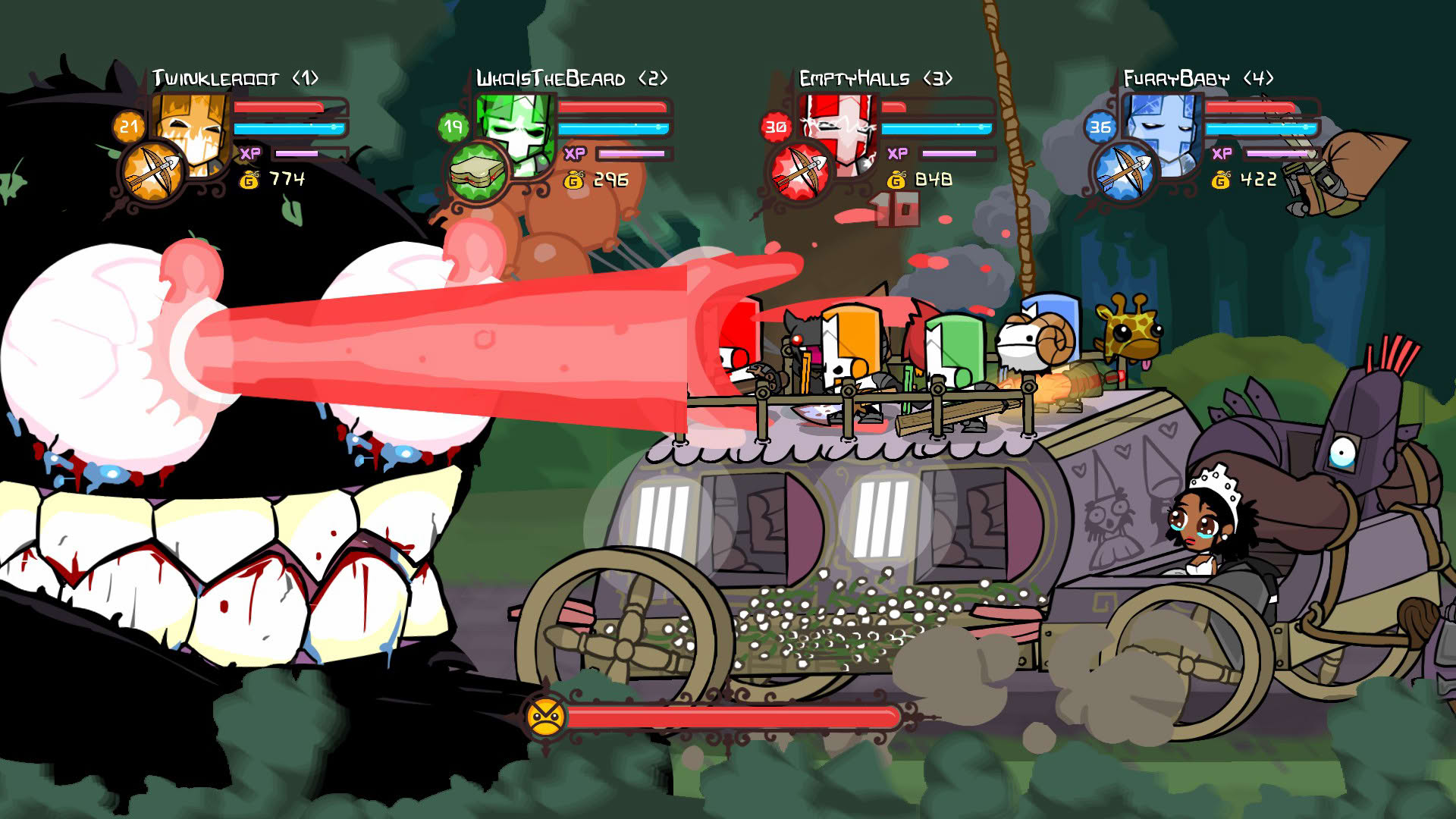 Screenshot for Castle Crashers