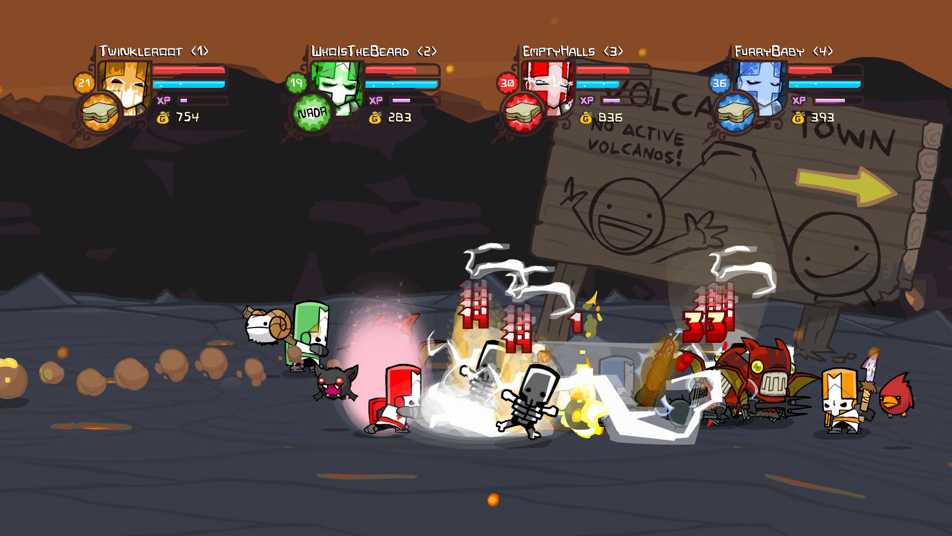 Screenshot for Castle Crashers