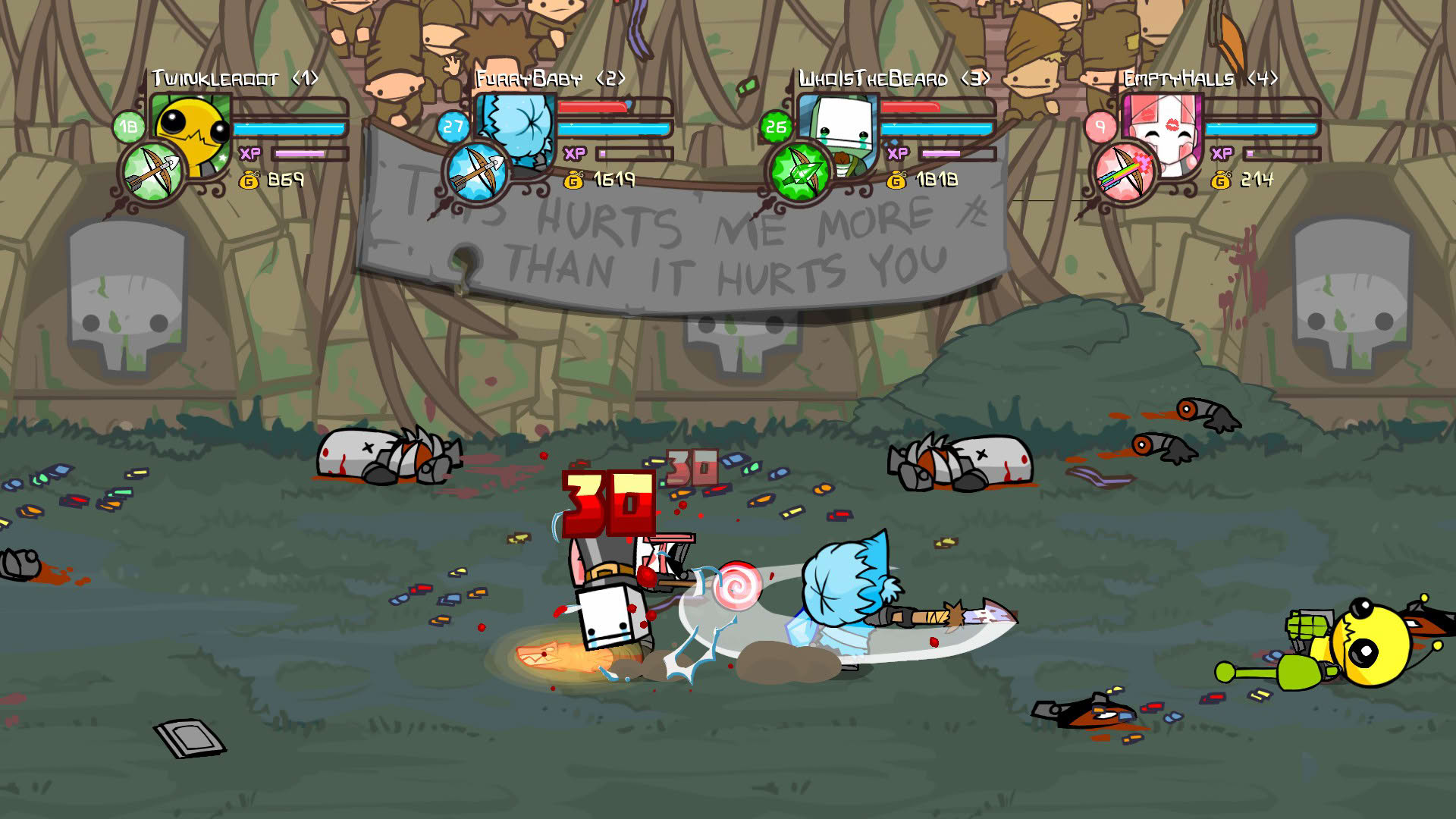 Screenshot for Castle Crashers
