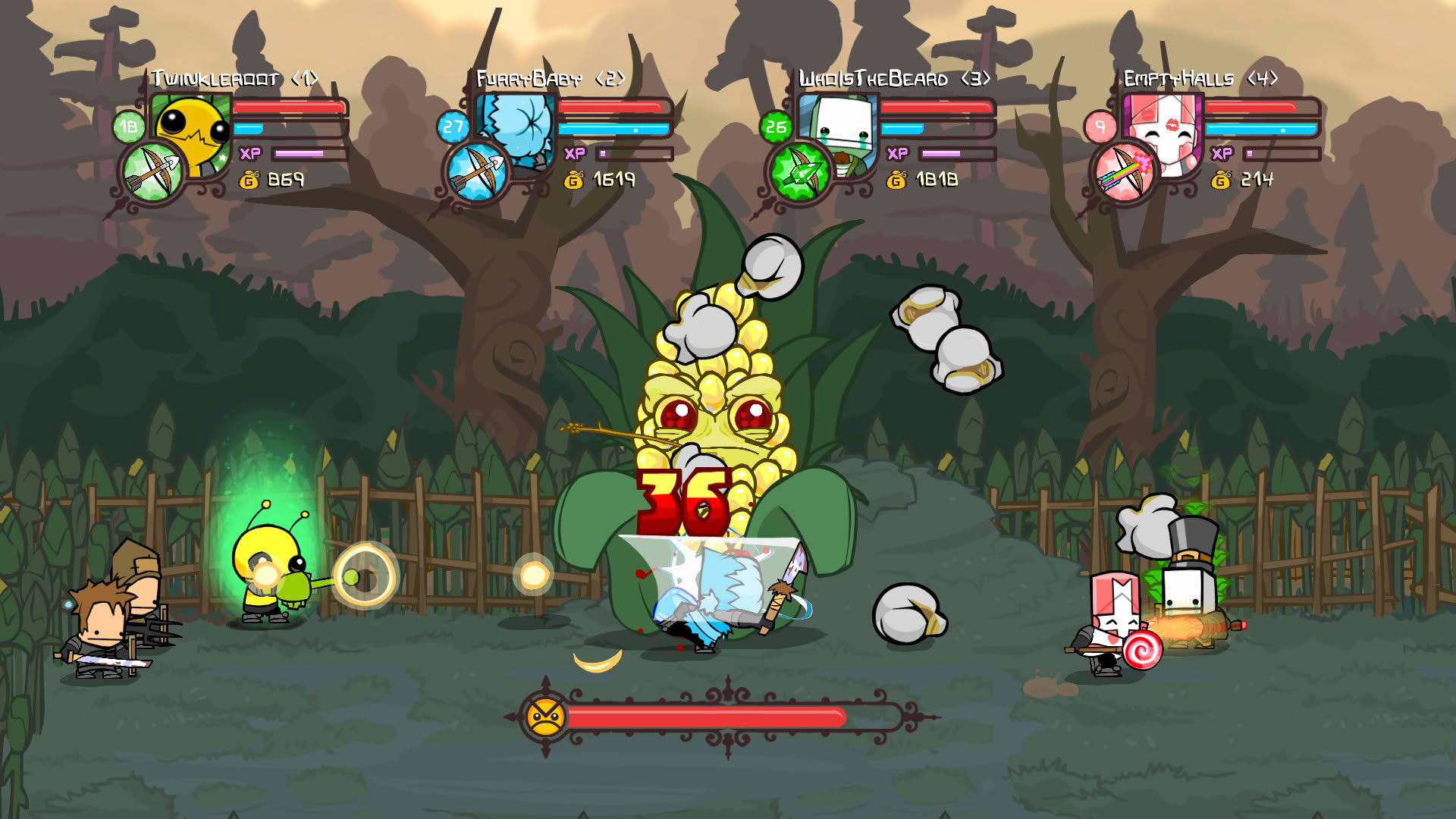 Screenshot for Castle Crashers