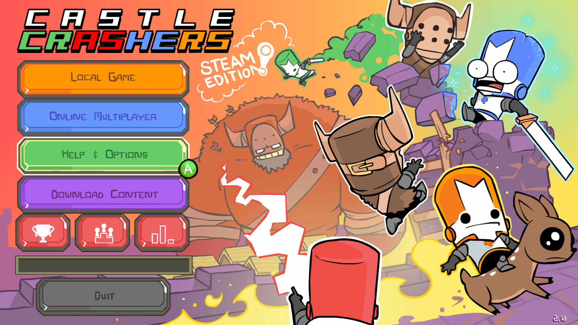 Screenshot for Castle Crashers