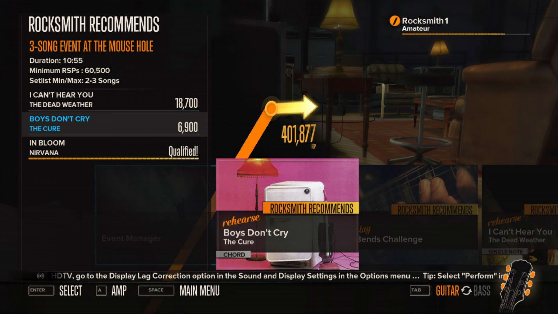 Screenshot for Rocksmith