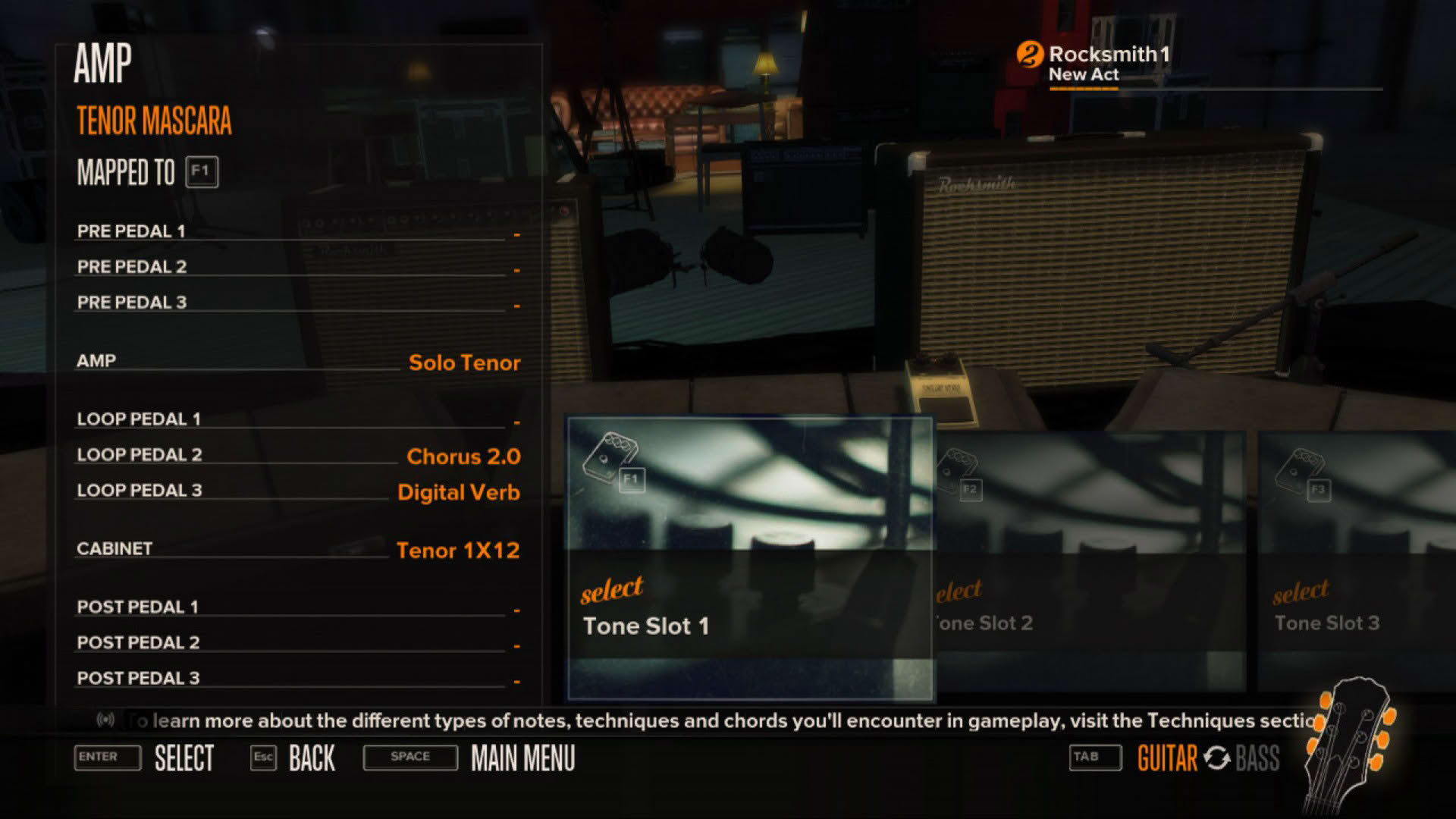 Screenshot for Rocksmith