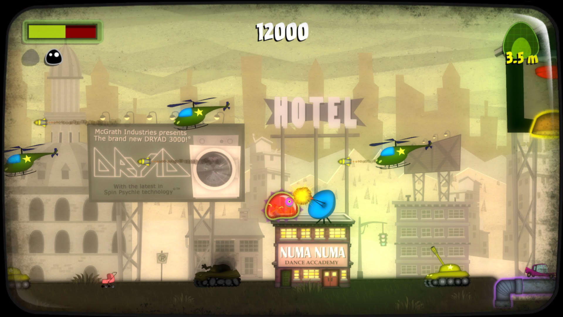 Screenshot for Tales from Space: Mutant Blobs Attack