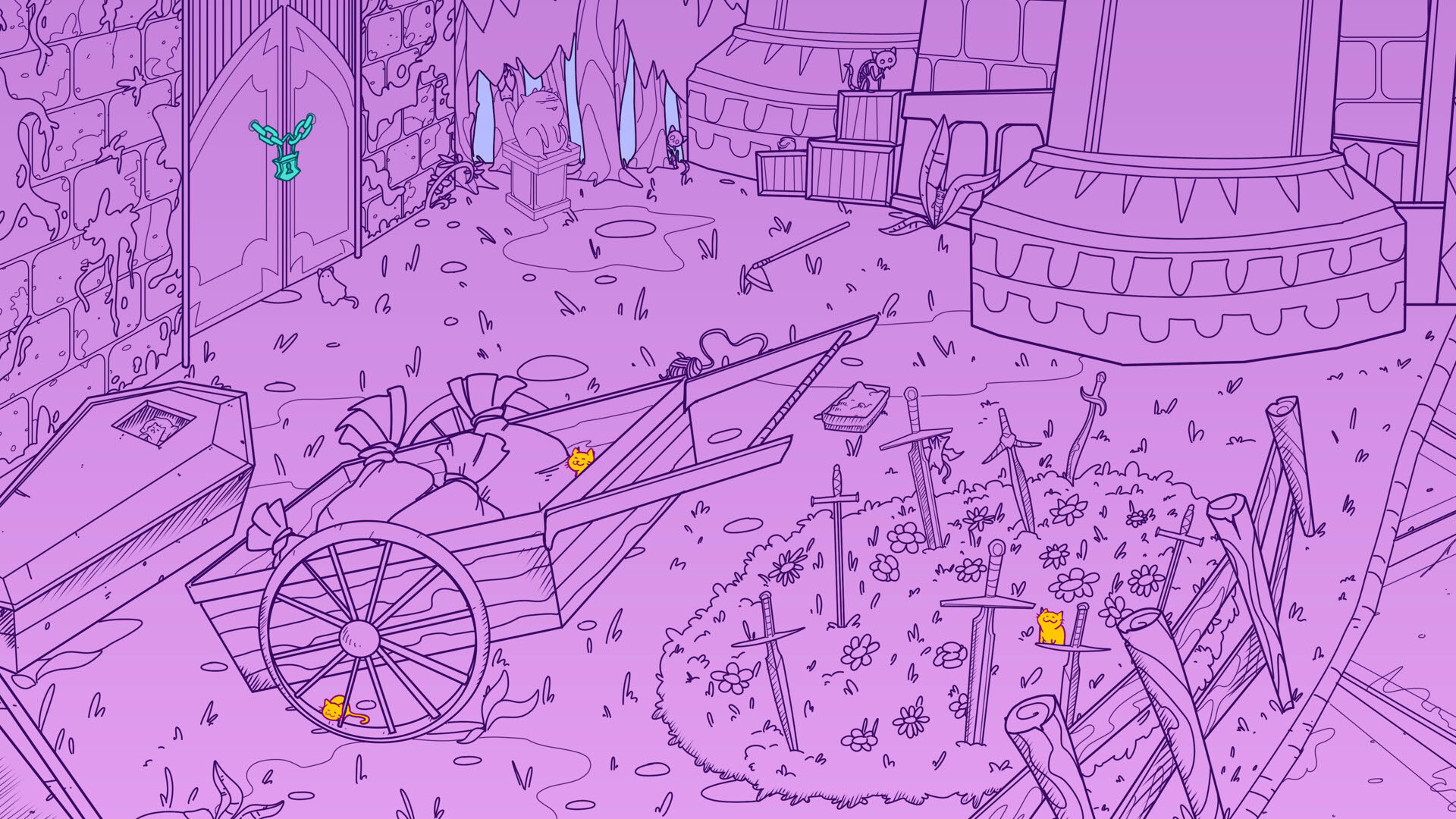 Screenshot for A Castle Full of Cats