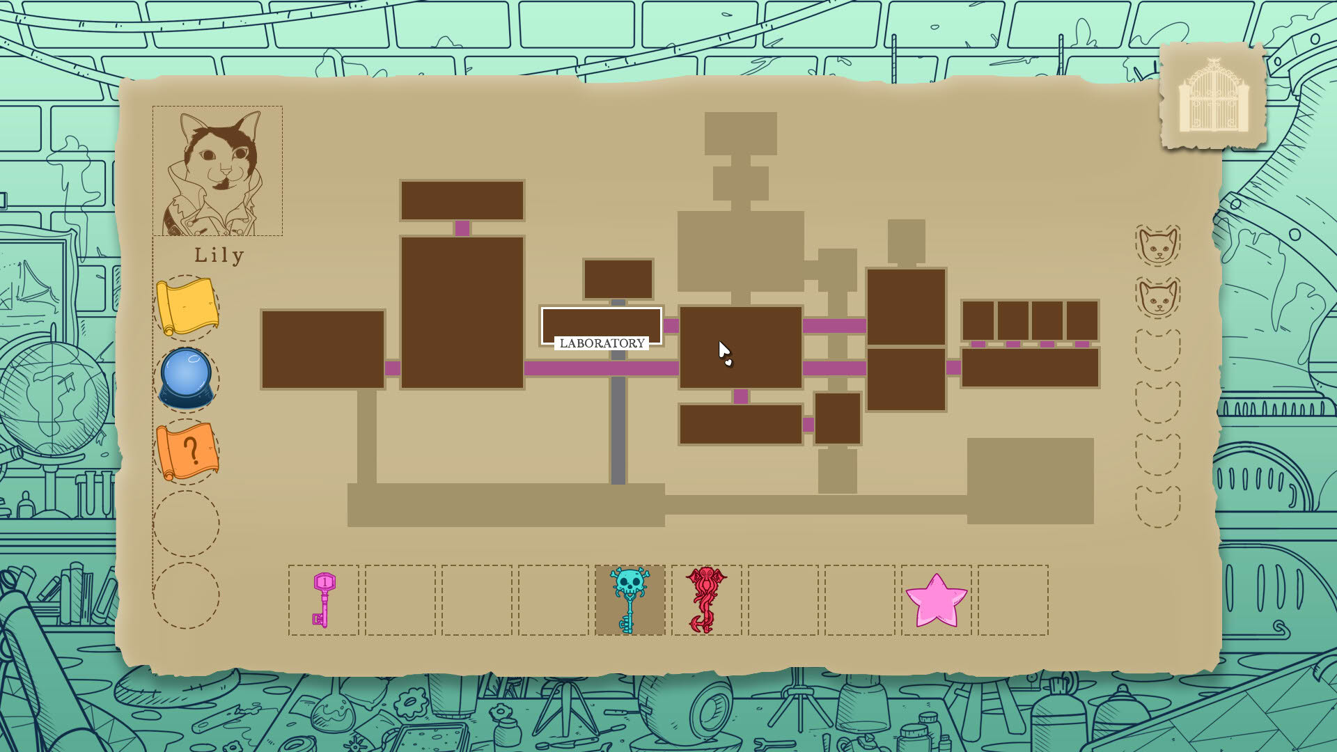 Screenshot for A Castle Full of Cats