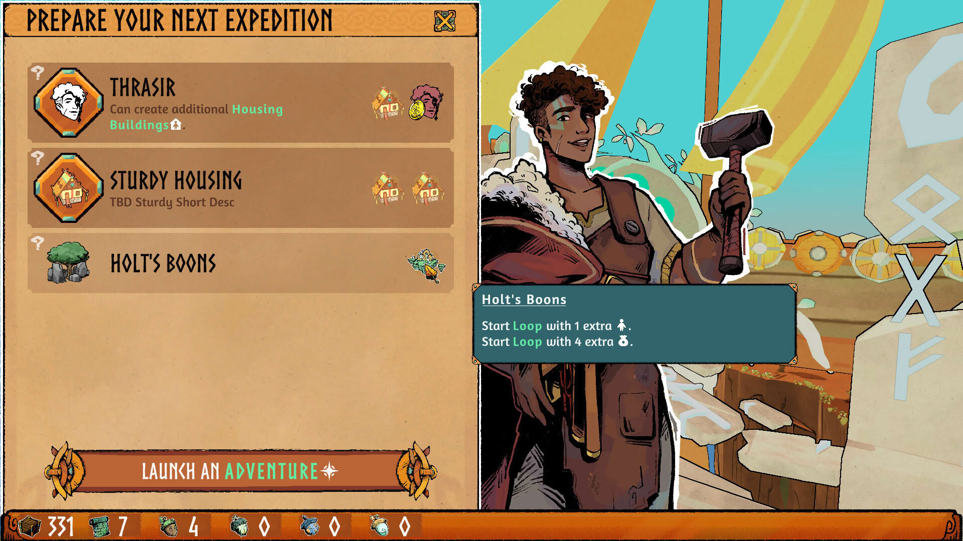 Screenshot for Roots of Yggdrasil