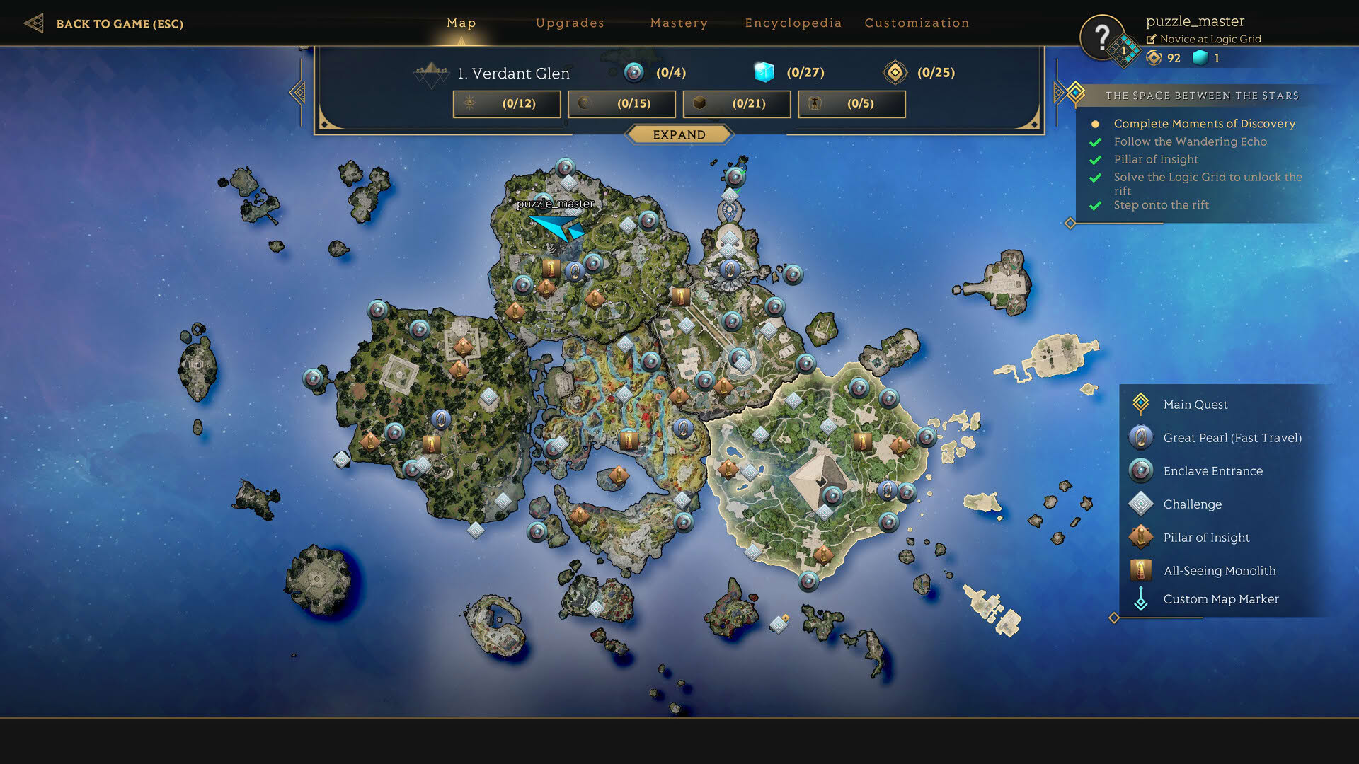 Screenshot for Islands of Insight