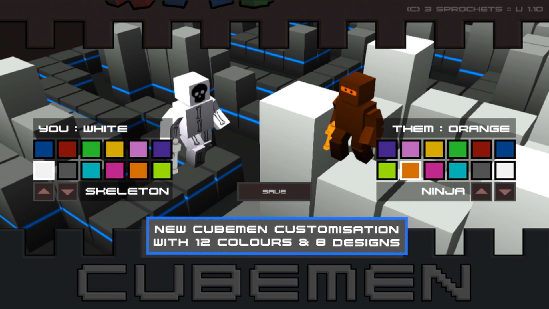 Screenshot for Cubemen