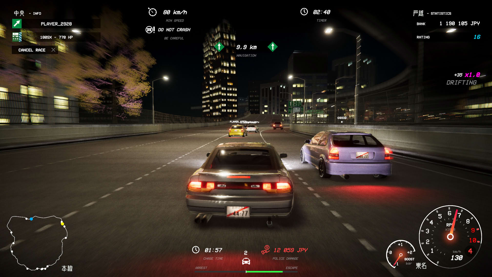 Screenshot for Kanjozoku Game Racer