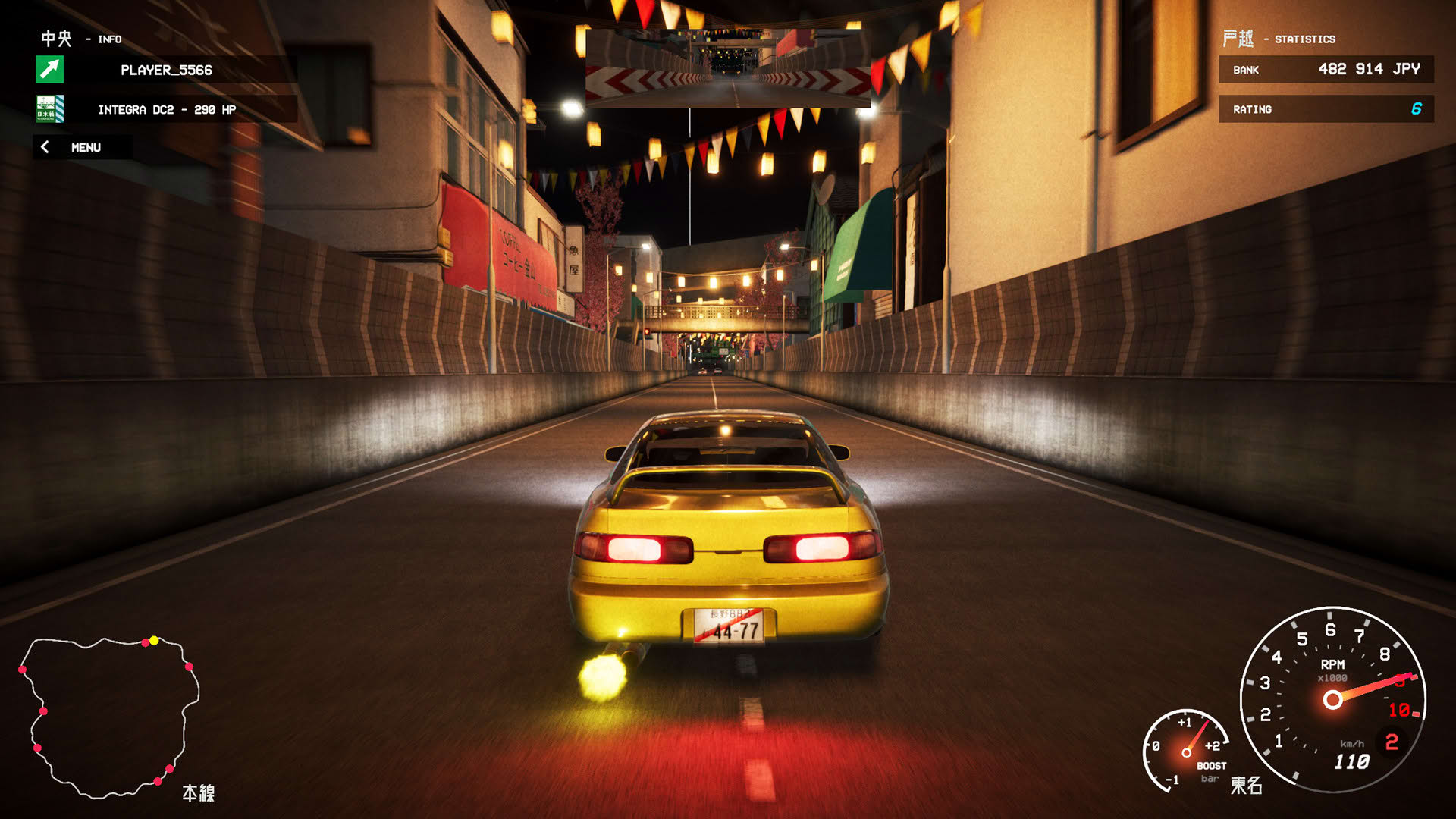 Screenshot for Kanjozoku Game Racer