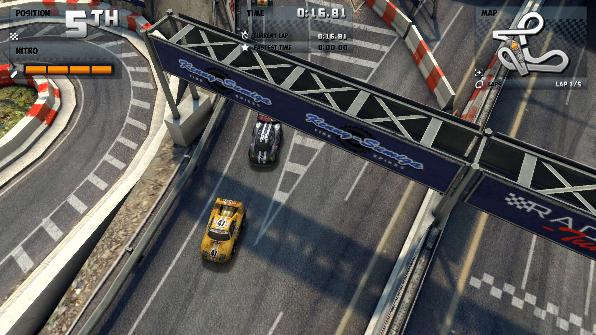 Screenshot for Mini Motor Racing EVO