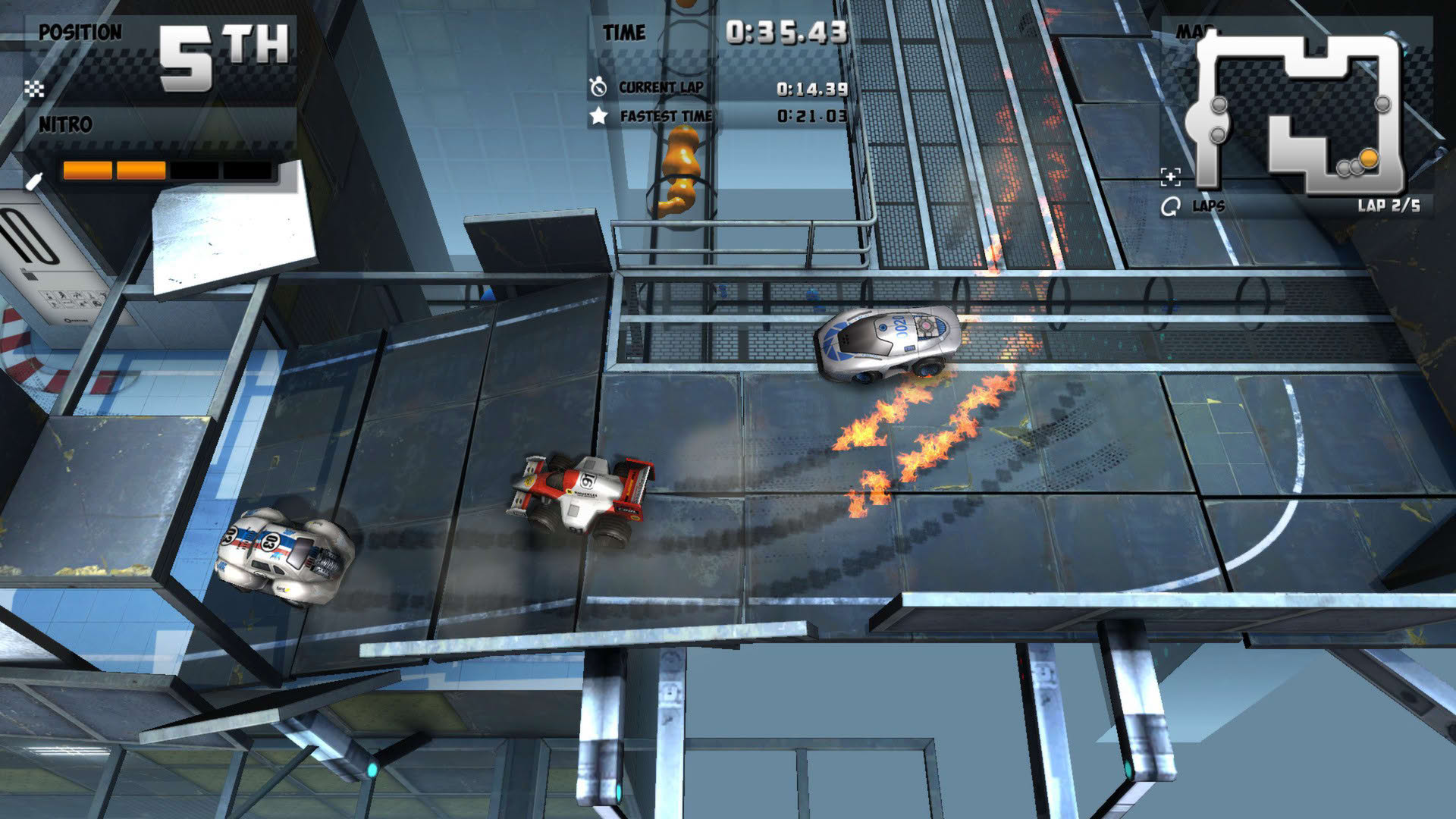 Screenshot for Mini Motor Racing EVO