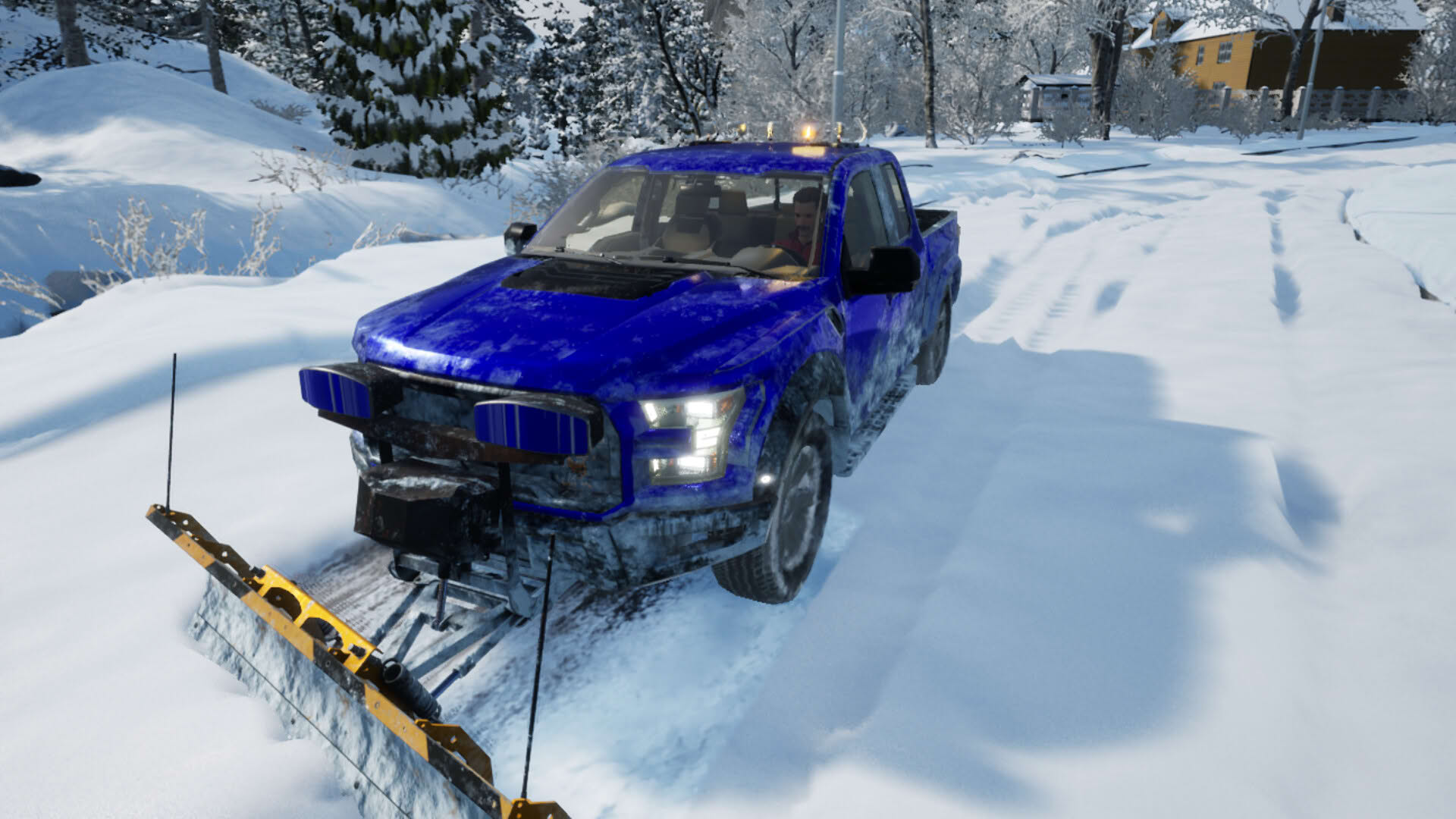 Screenshot for Snow Plowing Simulator