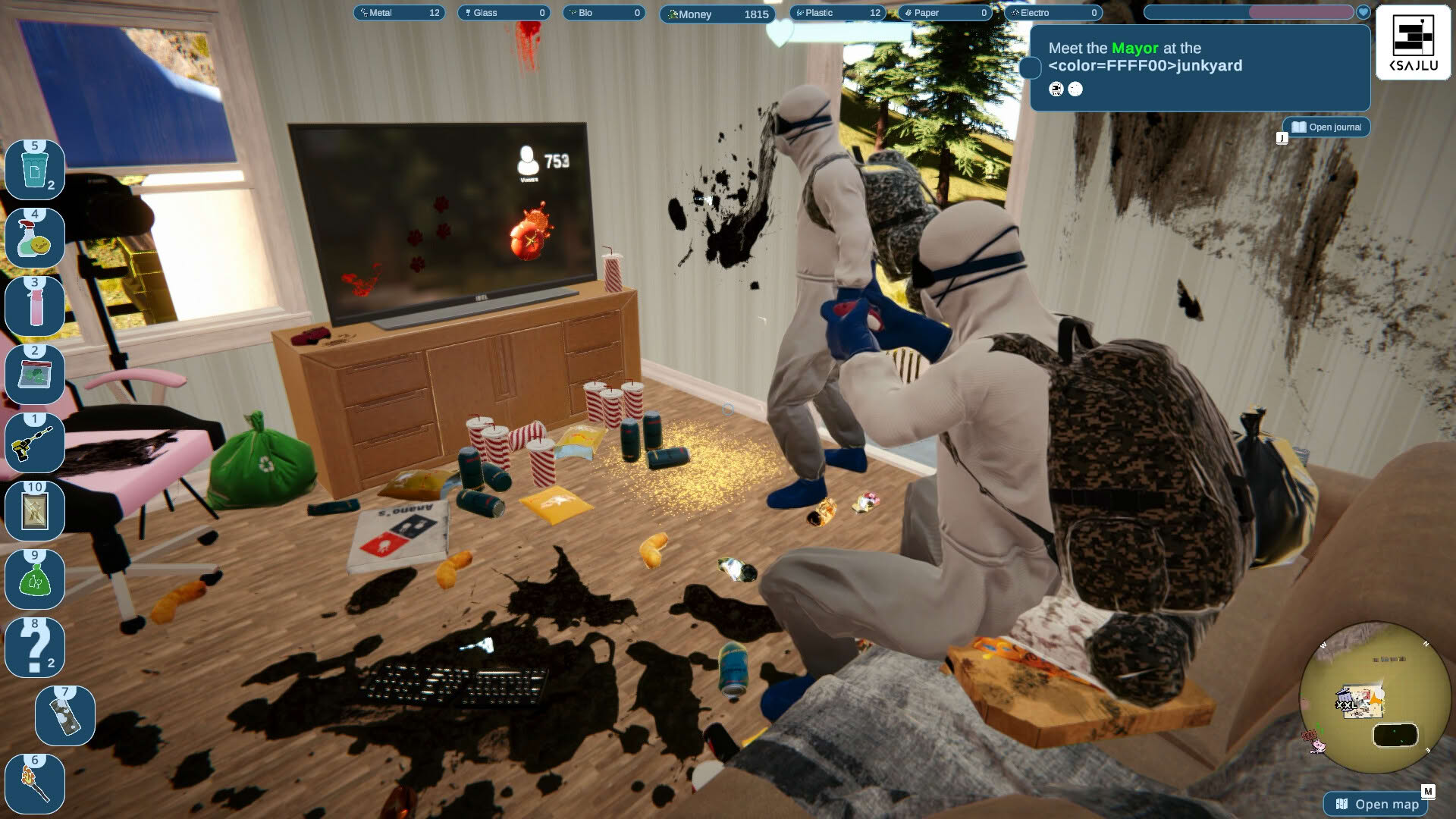Screenshot for Purrrifiers: Cleaning Chaos