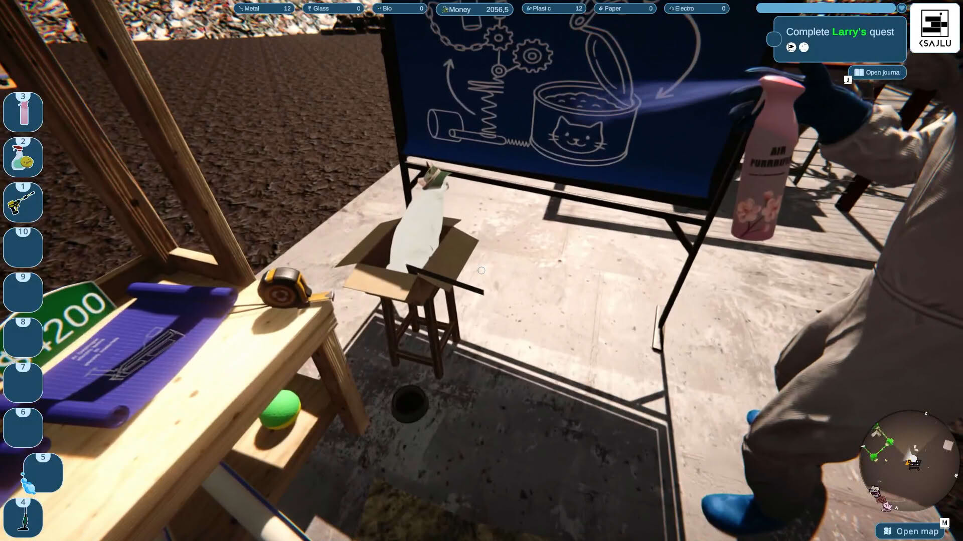 Screenshot for Purrrifiers: Cleaning Chaos