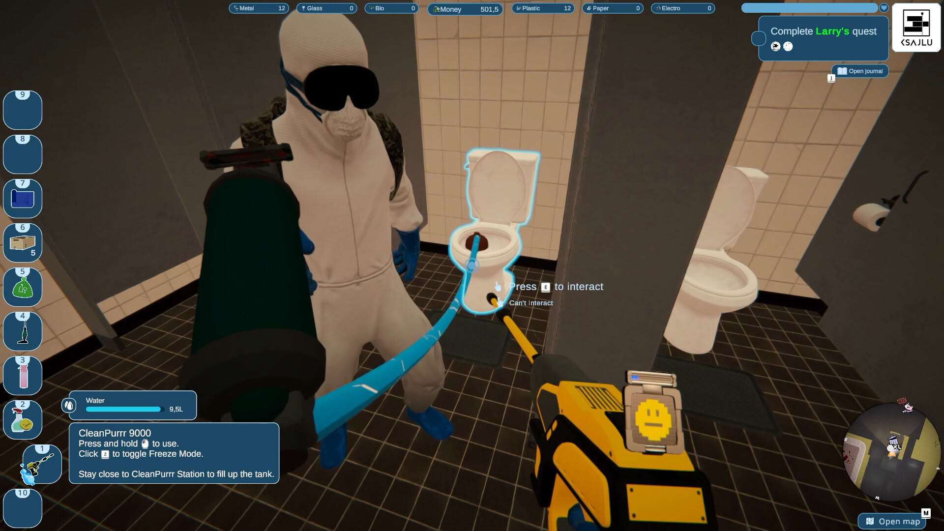Screenshot for Purrrifiers: Cleaning Chaos
