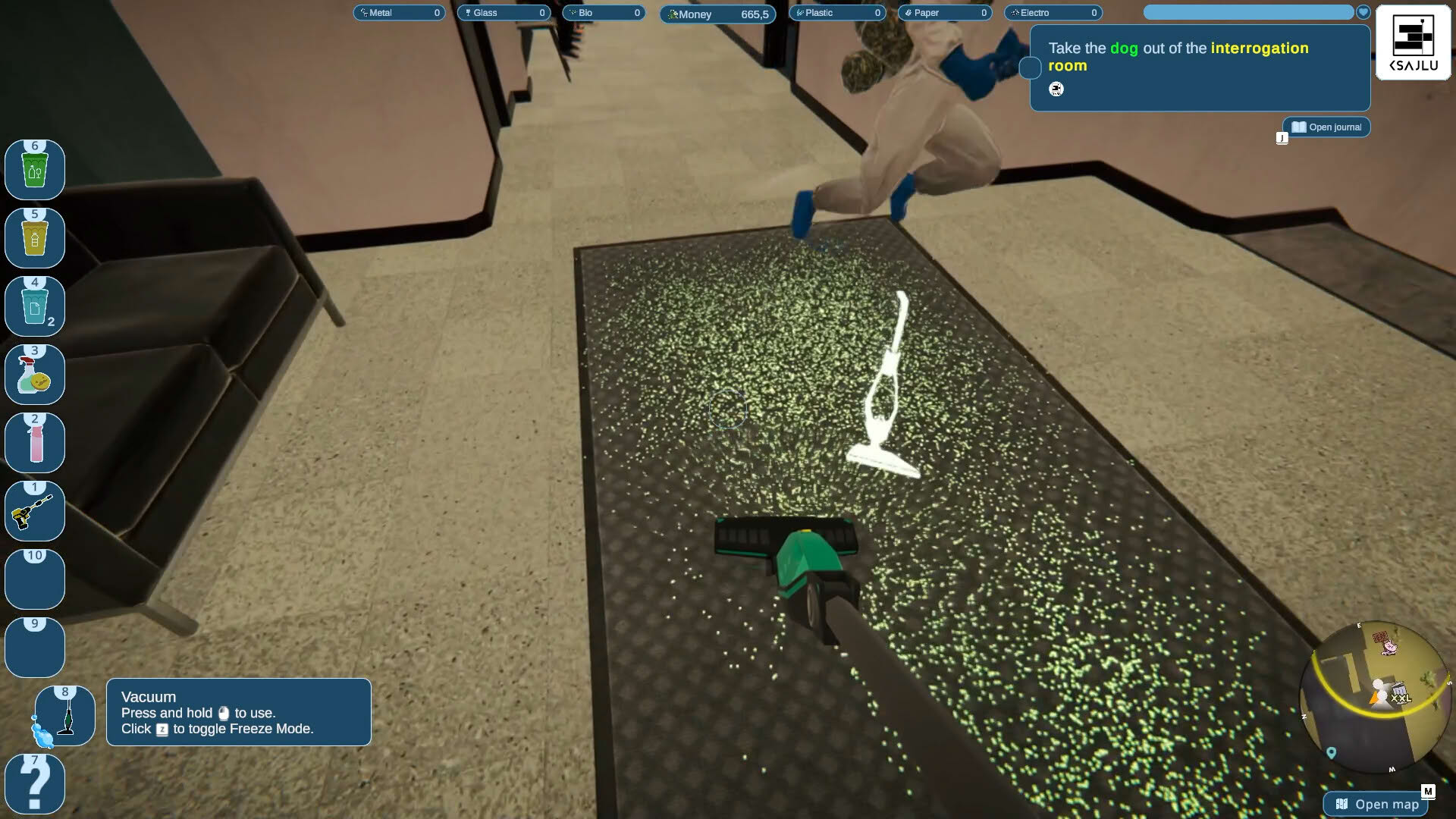 Screenshot for Purrrifiers: Cleaning Chaos