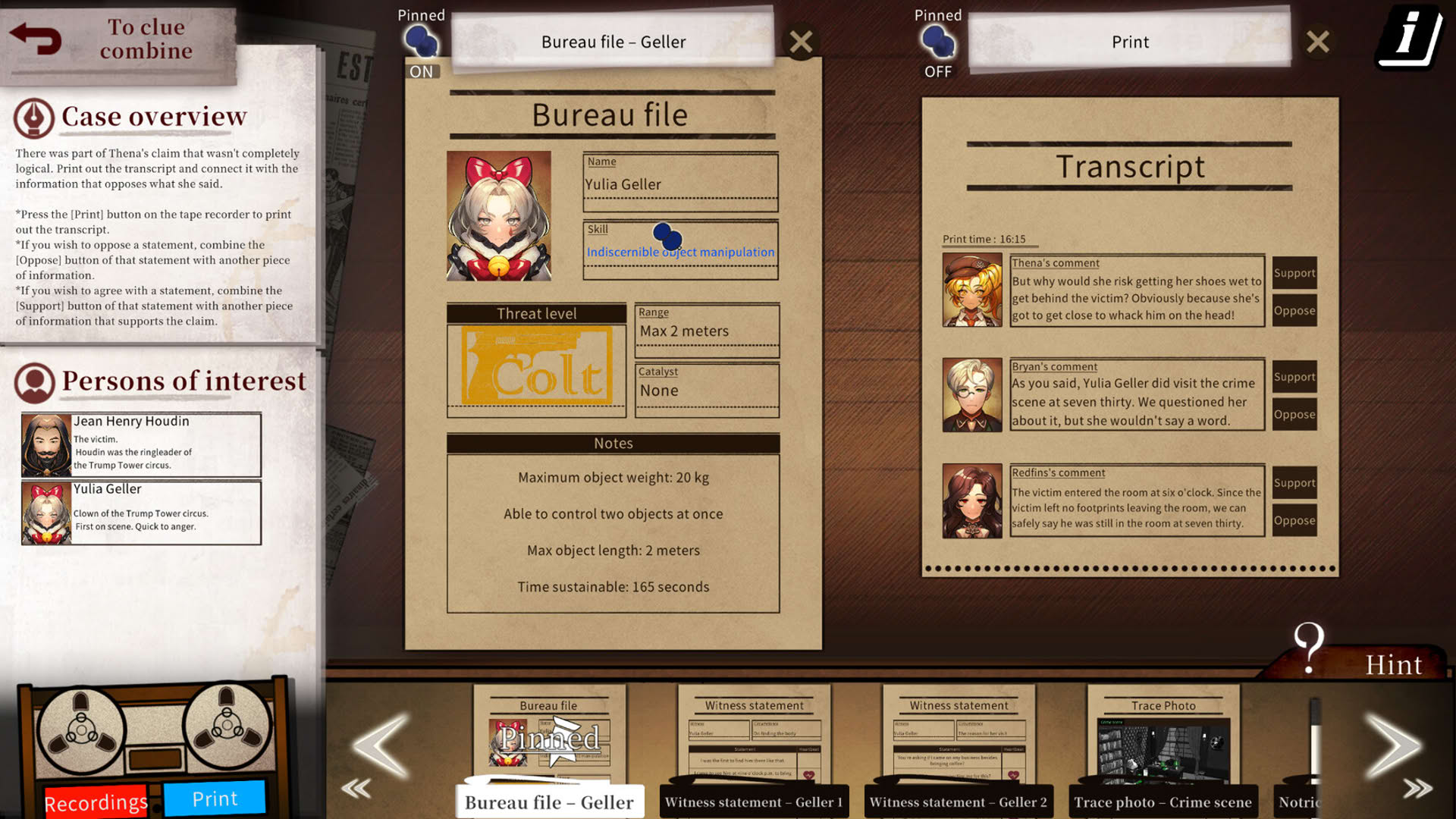 Screenshot for Staffer Case: A Supernatural Mystery Adventure