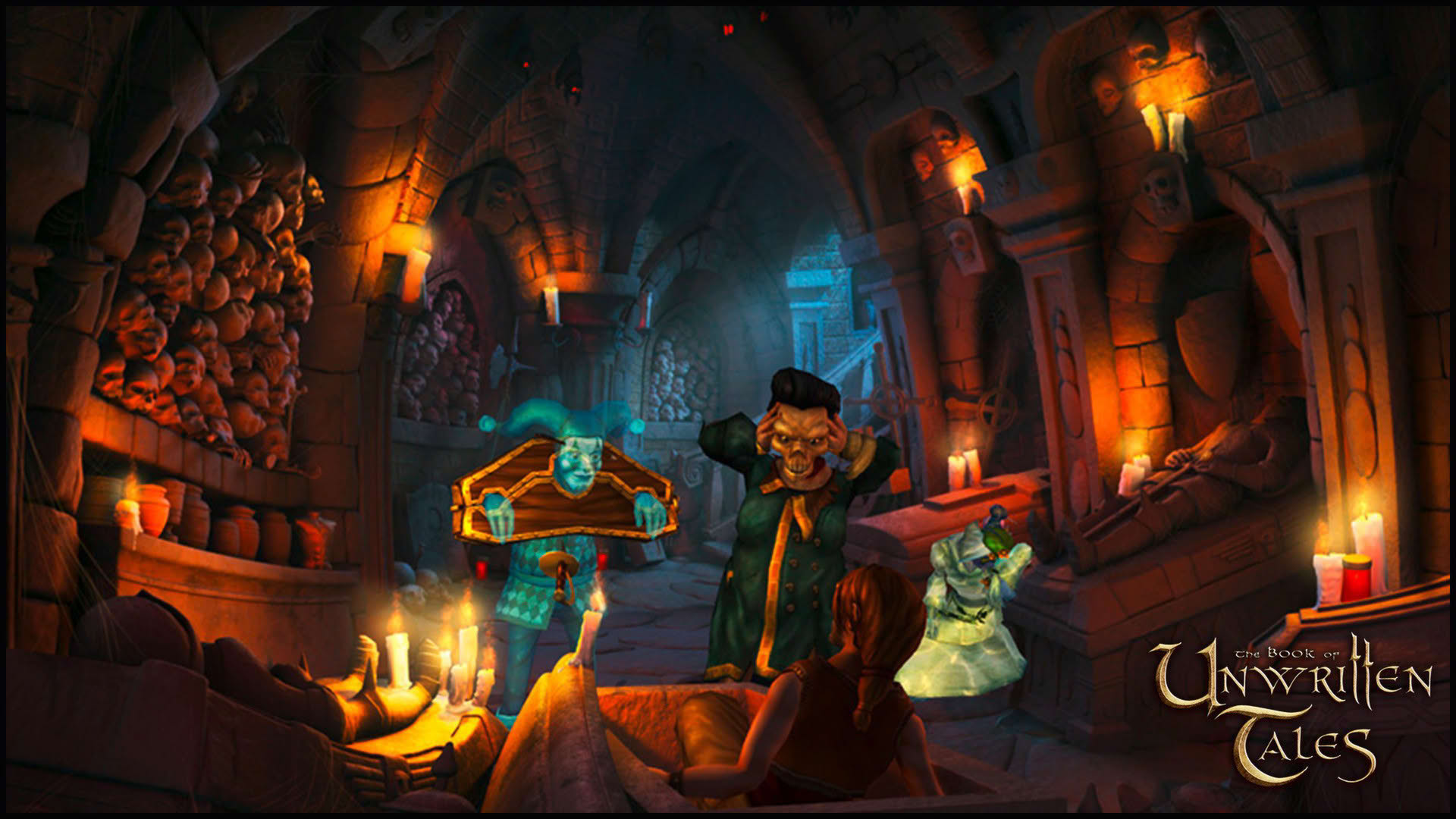 Screenshot for The Book of Unwritten Tales