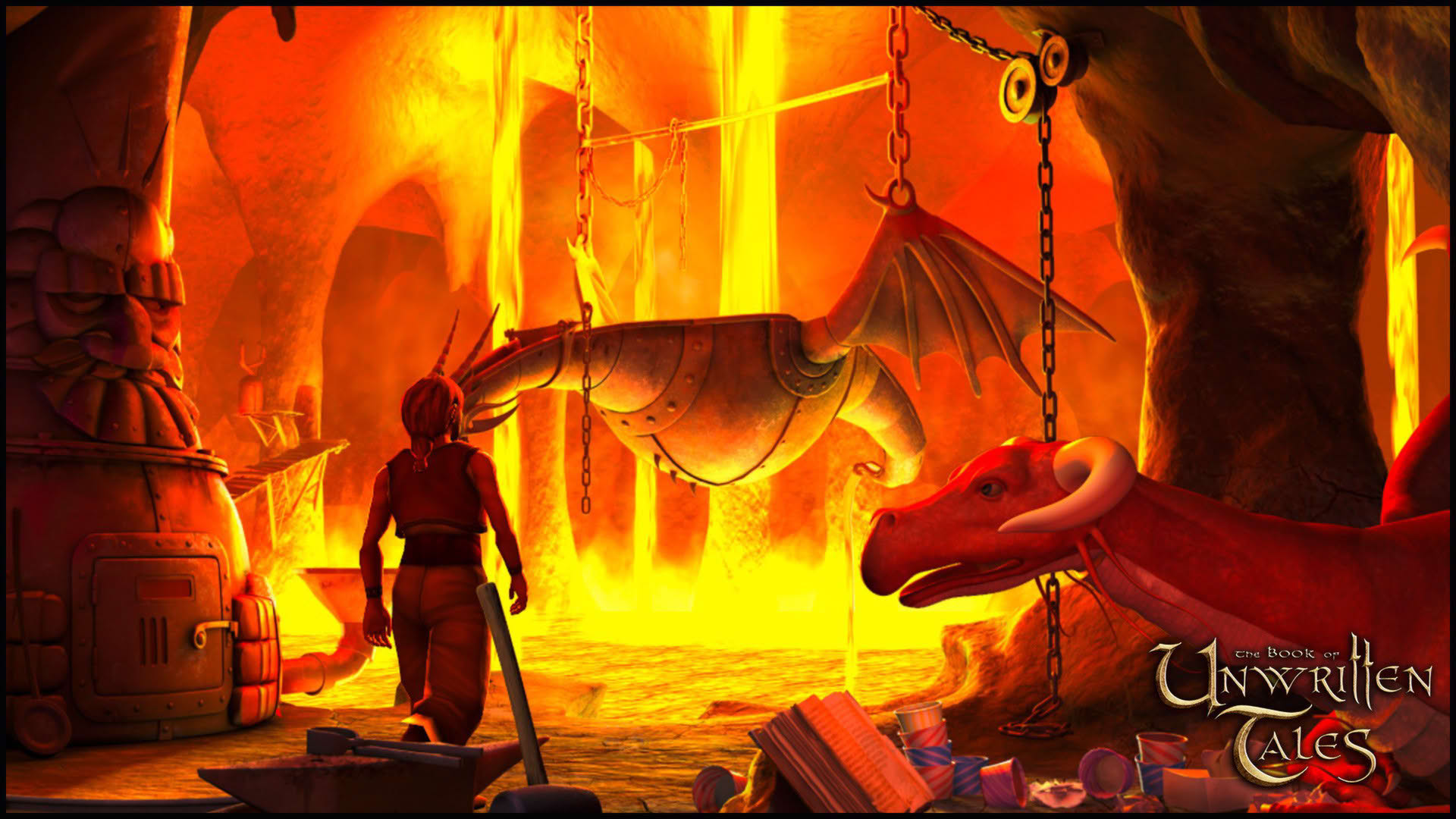 Screenshot for The Book of Unwritten Tales