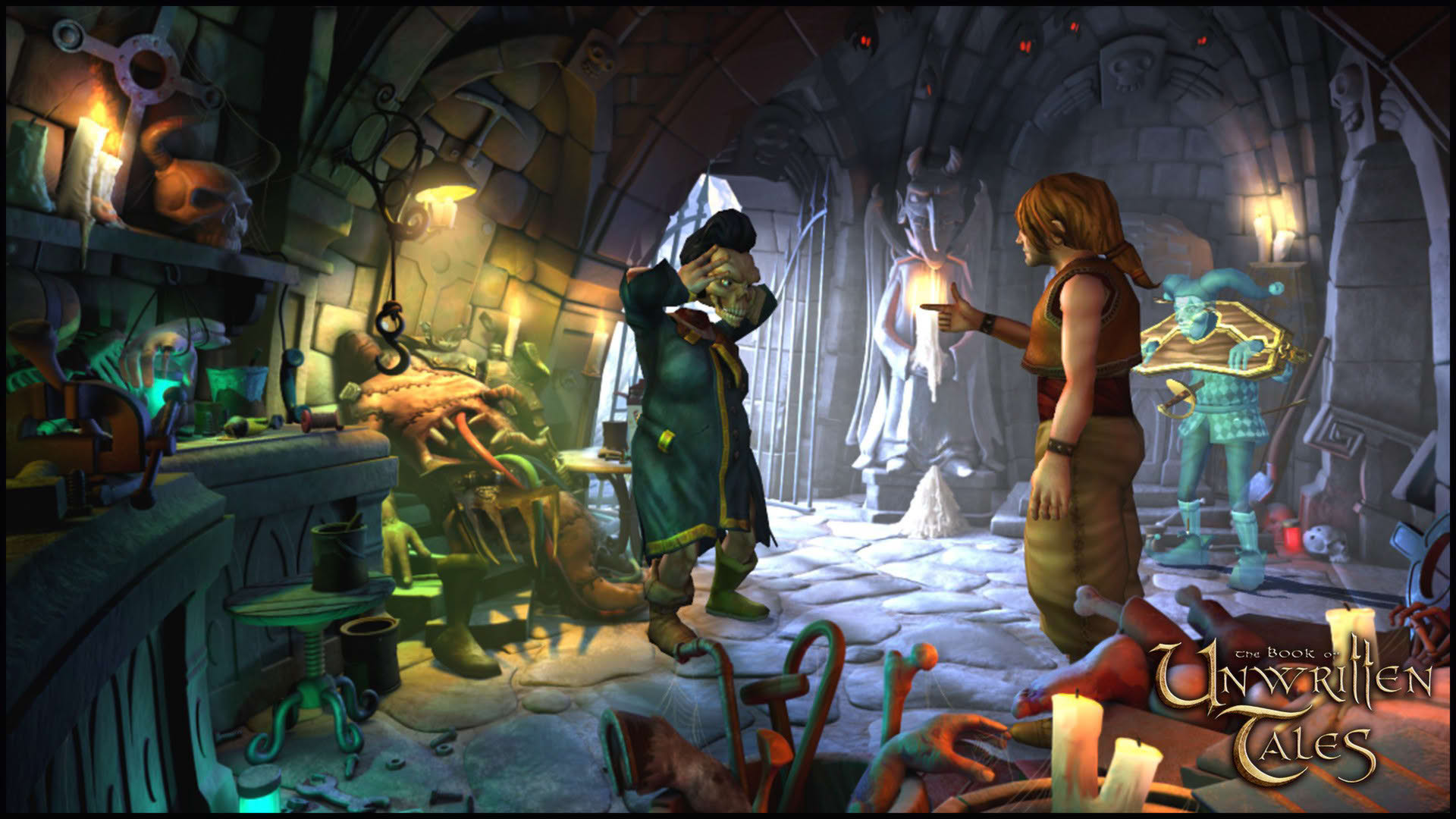 Screenshot for The Book of Unwritten Tales