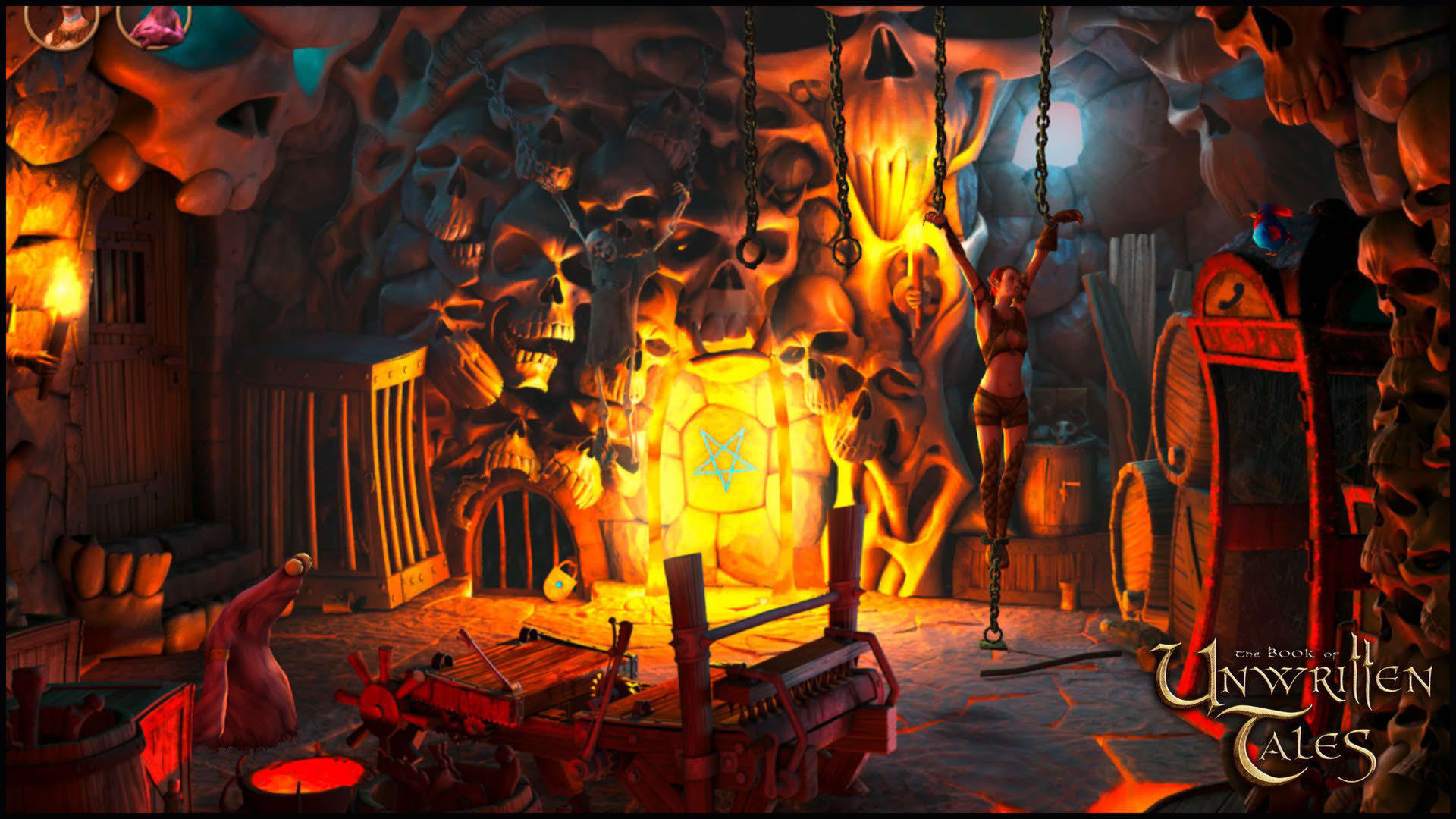Screenshot for The Book of Unwritten Tales
