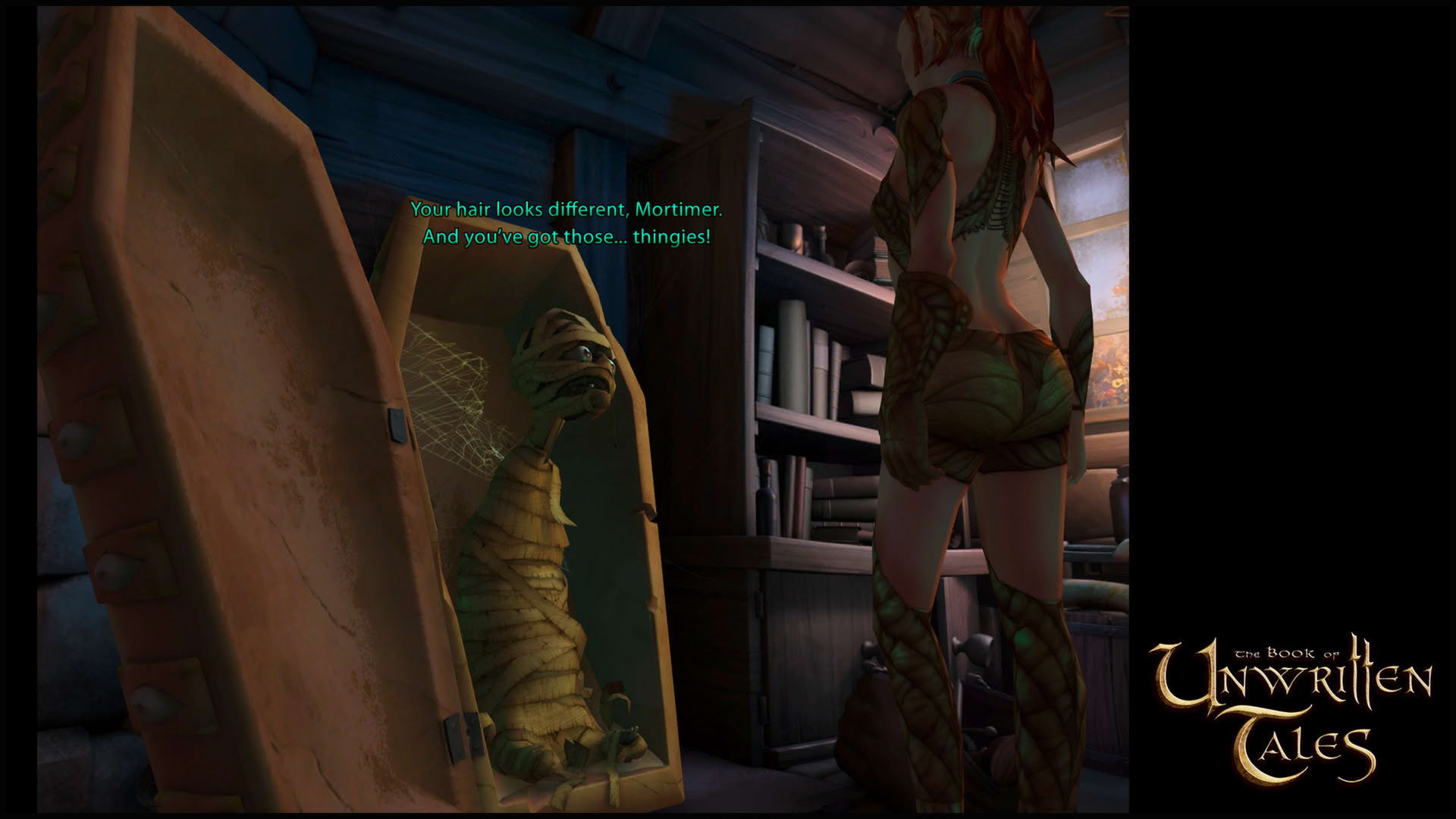 Screenshot for The Book of Unwritten Tales