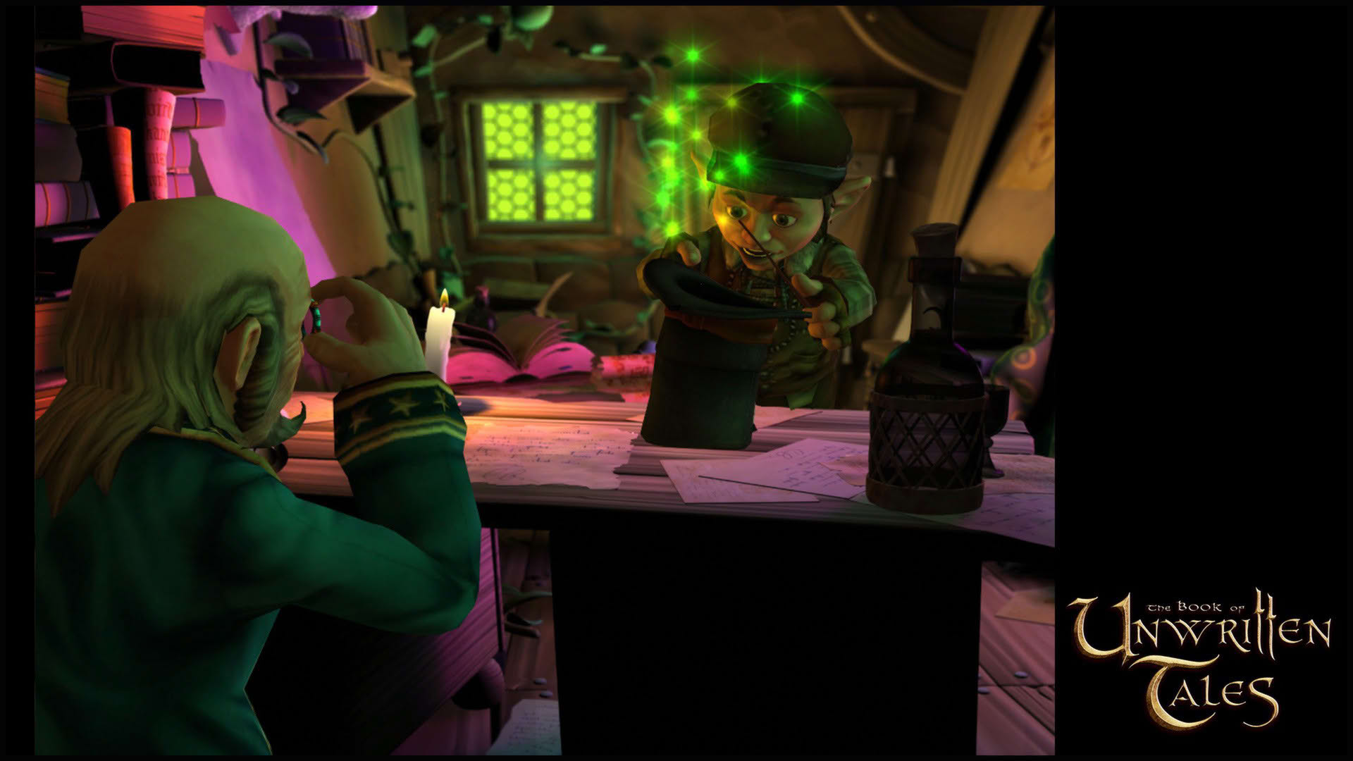 Screenshot for The Book of Unwritten Tales