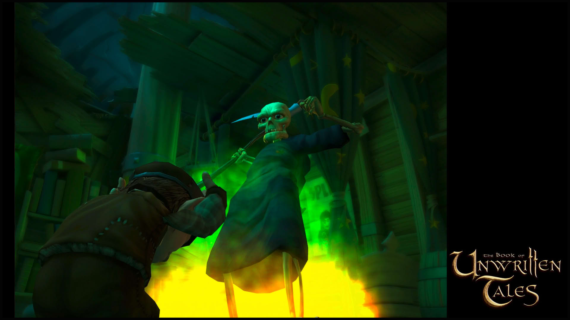 Screenshot for The Book of Unwritten Tales