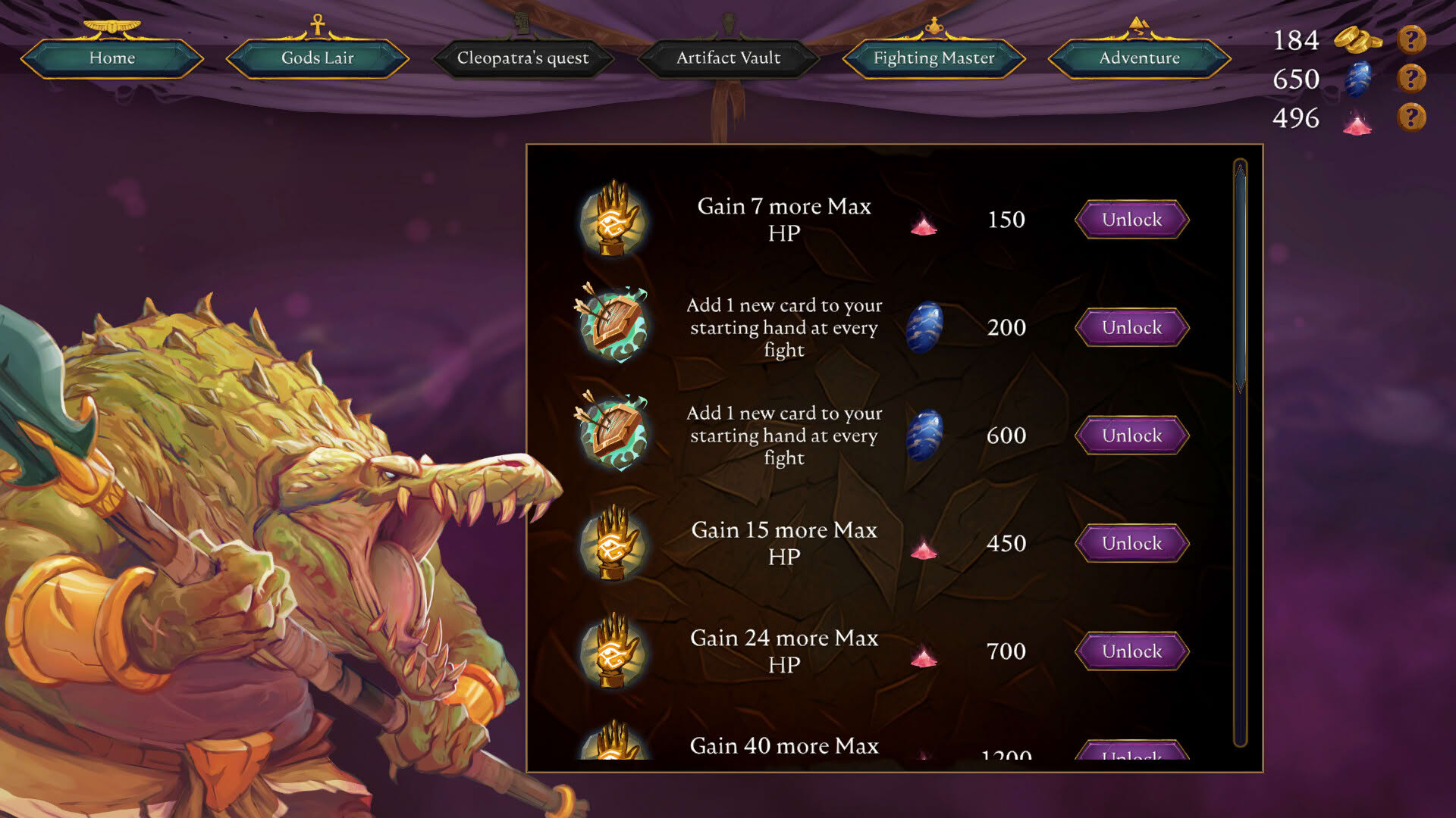 Screenshot for Creeping Deck: Pharaoh's Curse